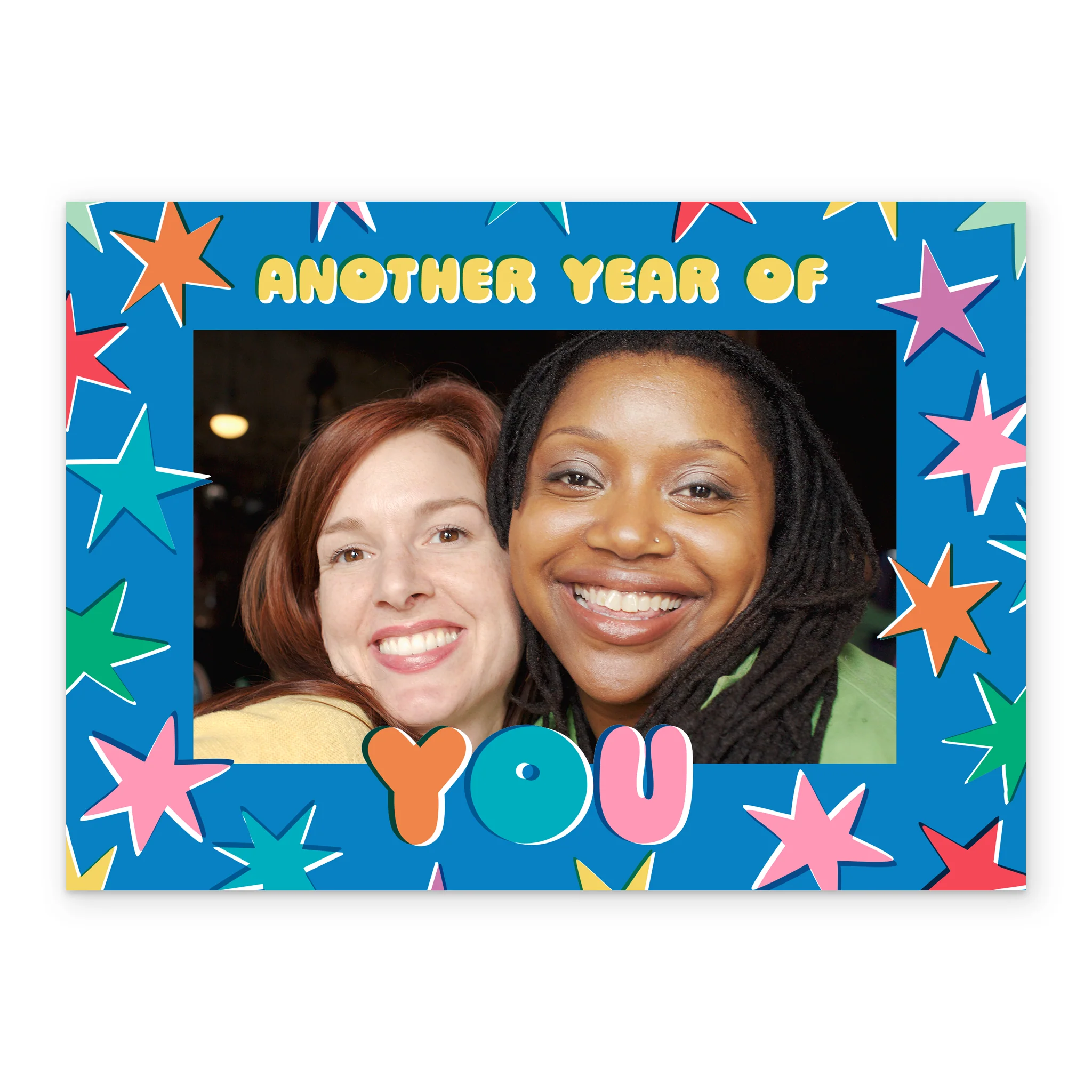 Personalised Photo Upload 'Another Year of You' Birthday Card - Image 2