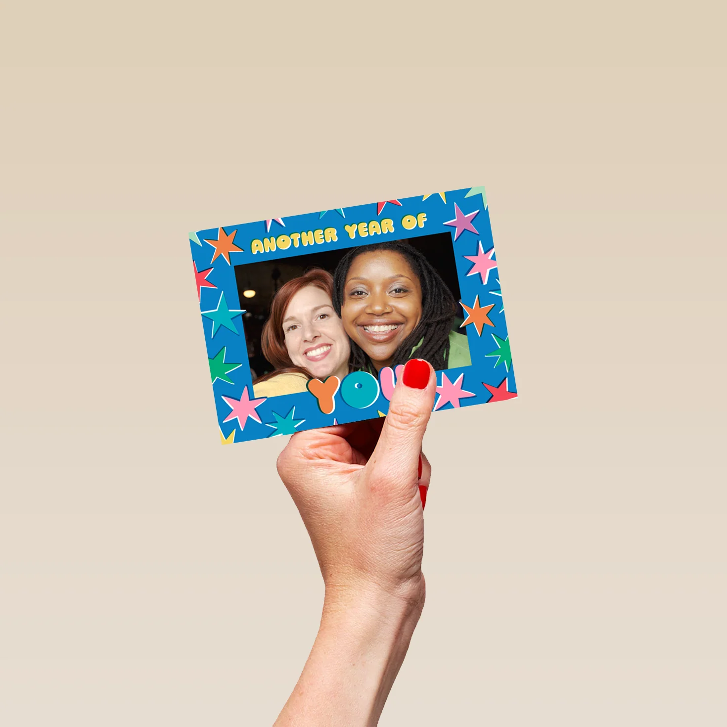 Personalised Photo Upload 'Another Year of You' Birthday Card - Image 4
