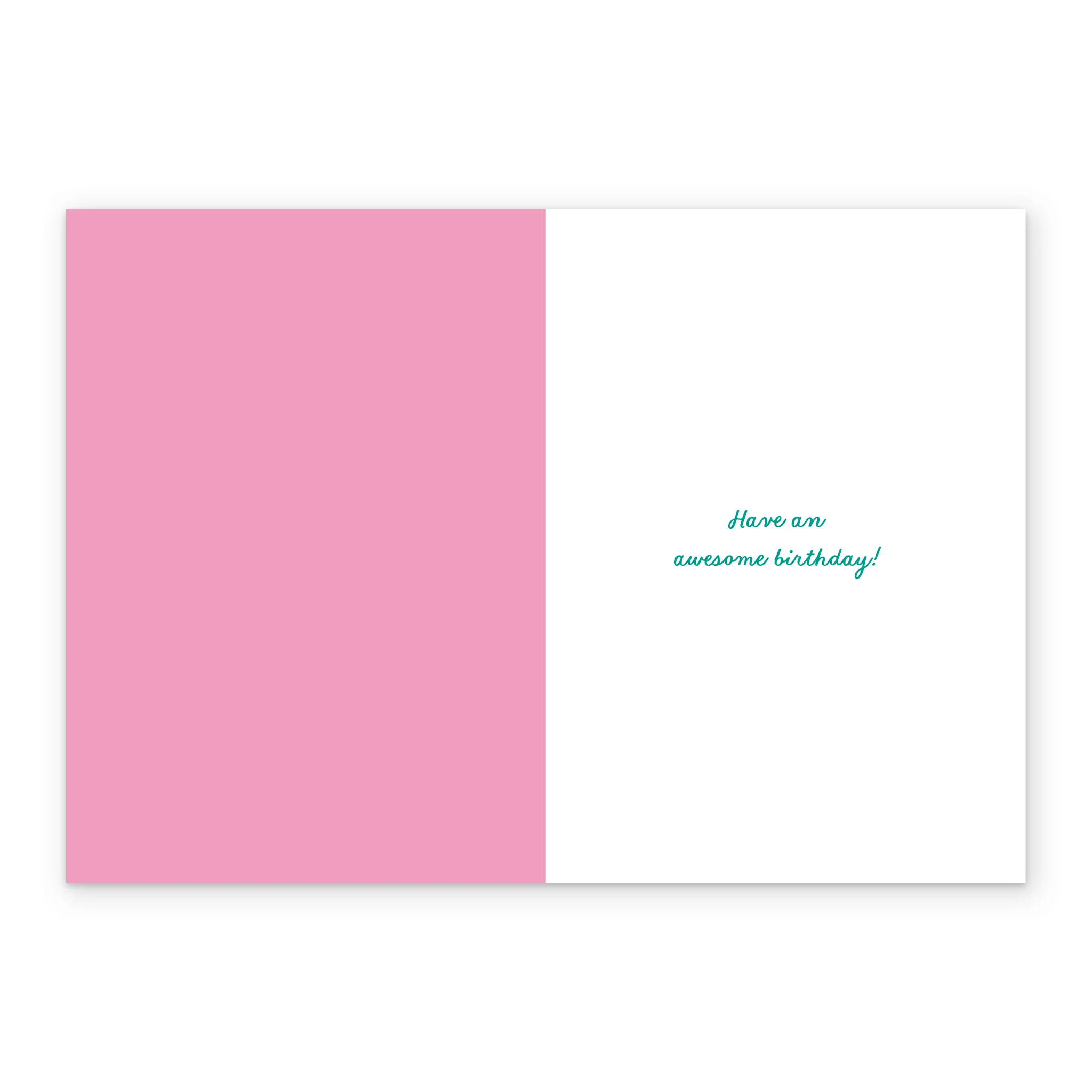 Personalised Photo Upload 'Awesome You!' Birthday Card - Image 3