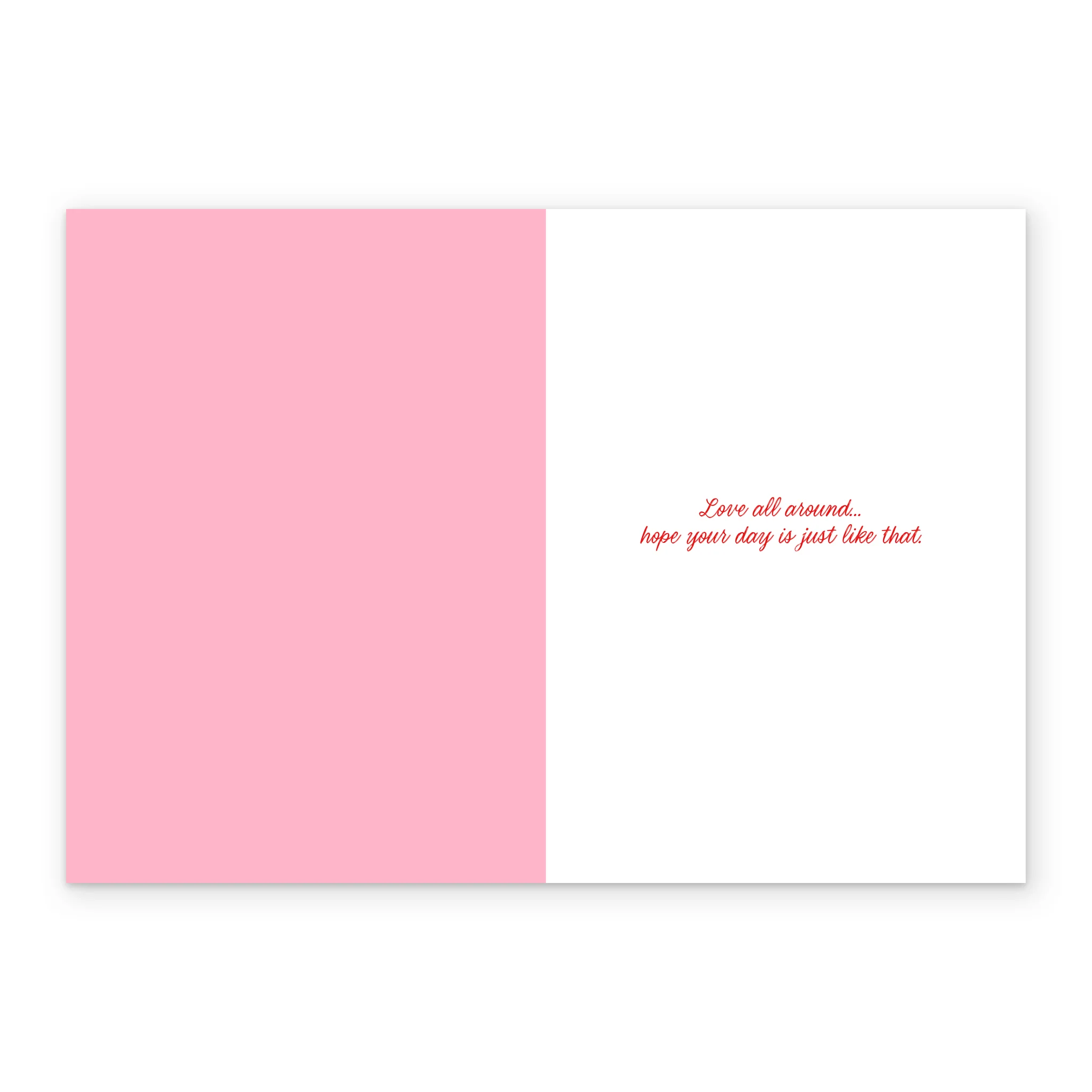 Personalised Photo Upload Circles of Hearts Valentine's Day Card - Image 3