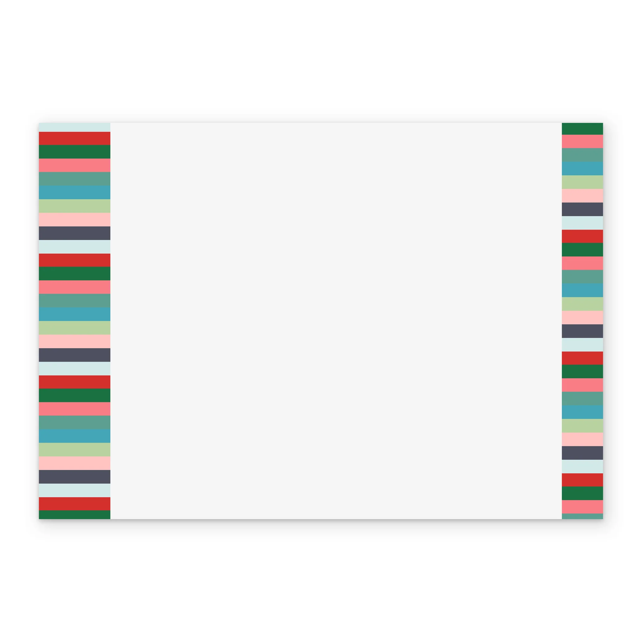 Personalised Photo Upload Collage 'With Love' Christmas Card - Image 3
