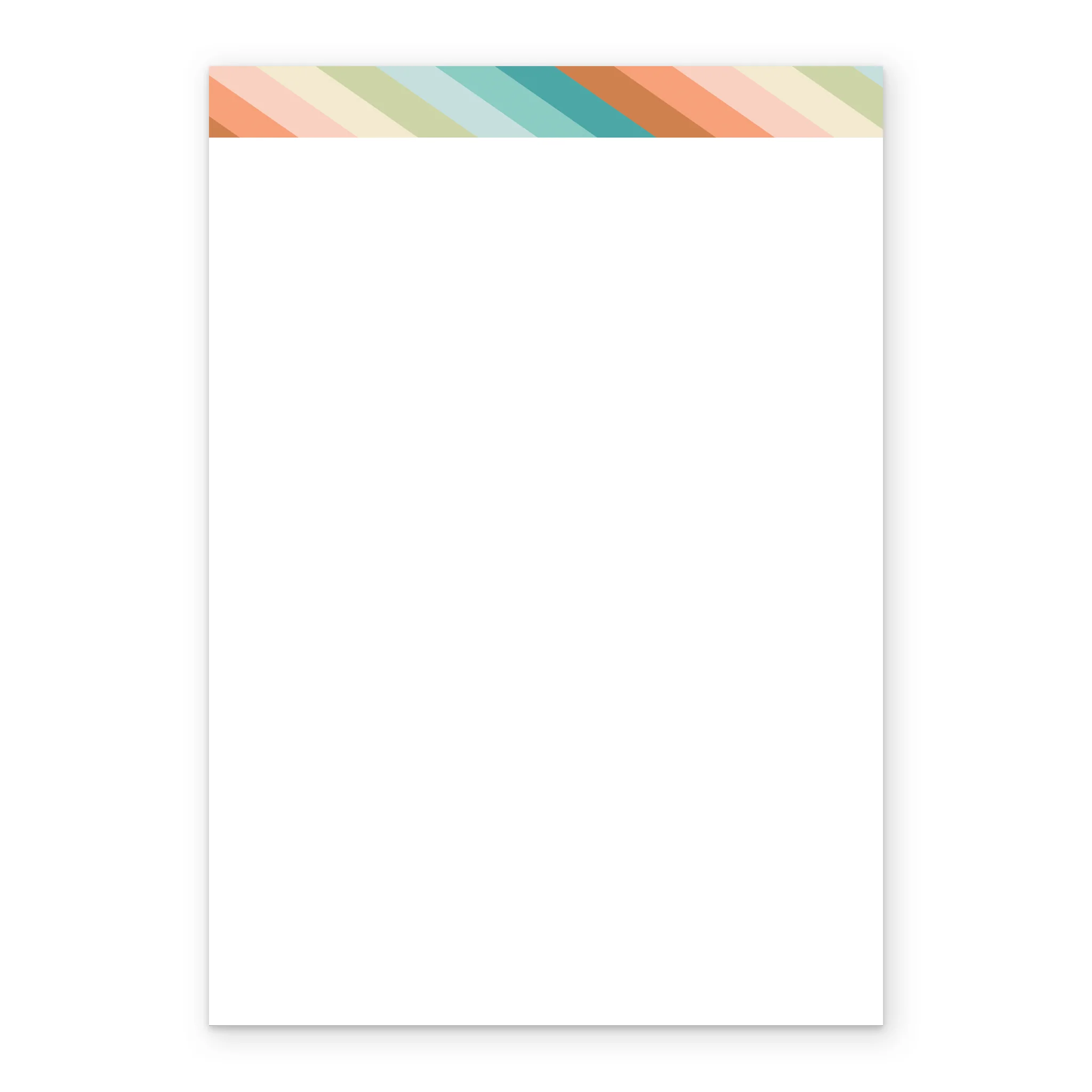 Personalised Photo Upload Colourful Stripes New Baby Card - Image 3