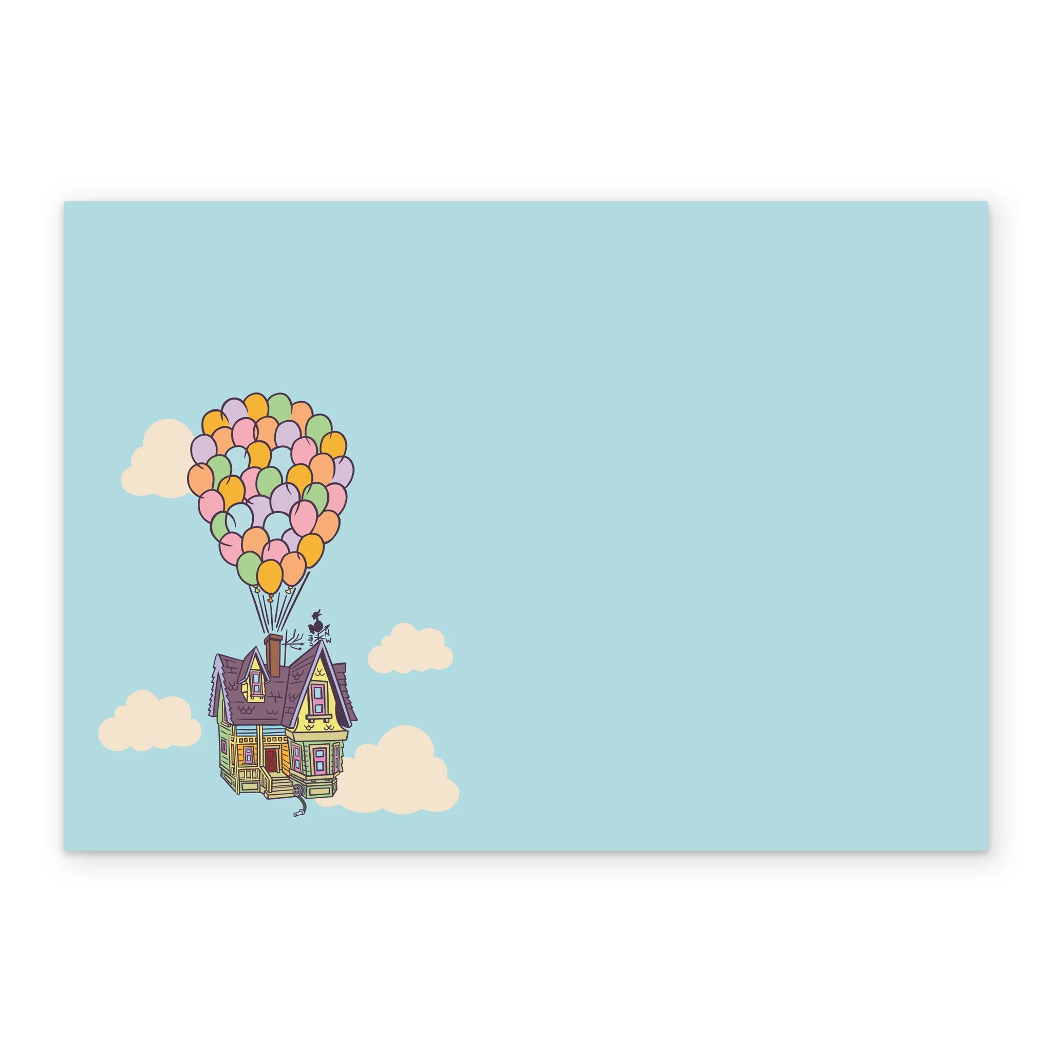 Personalised Photo Upload Disney Up Birthday Card - Image 3