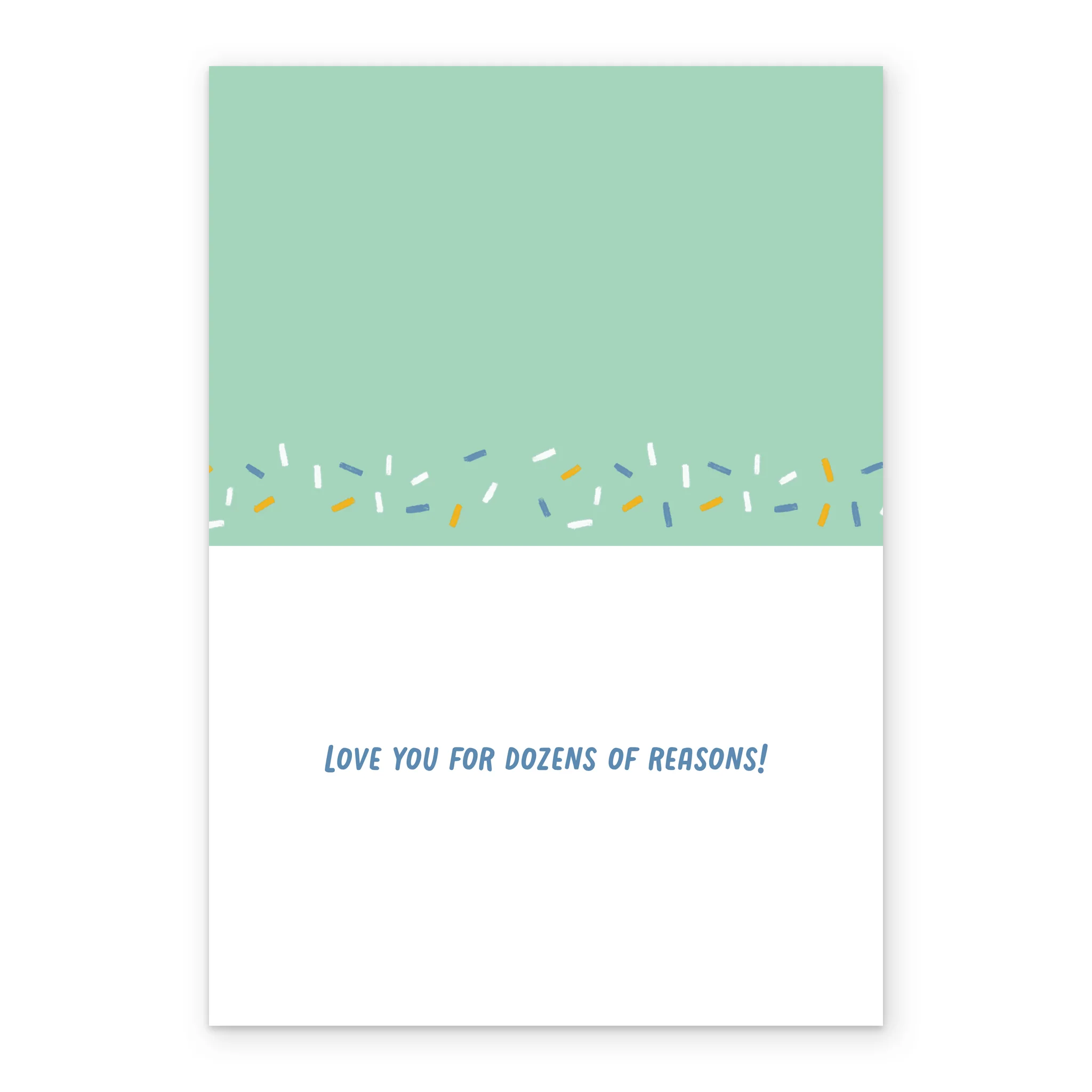 Personalised Photo Upload Doughnut Text Father's Day Card - Image 3