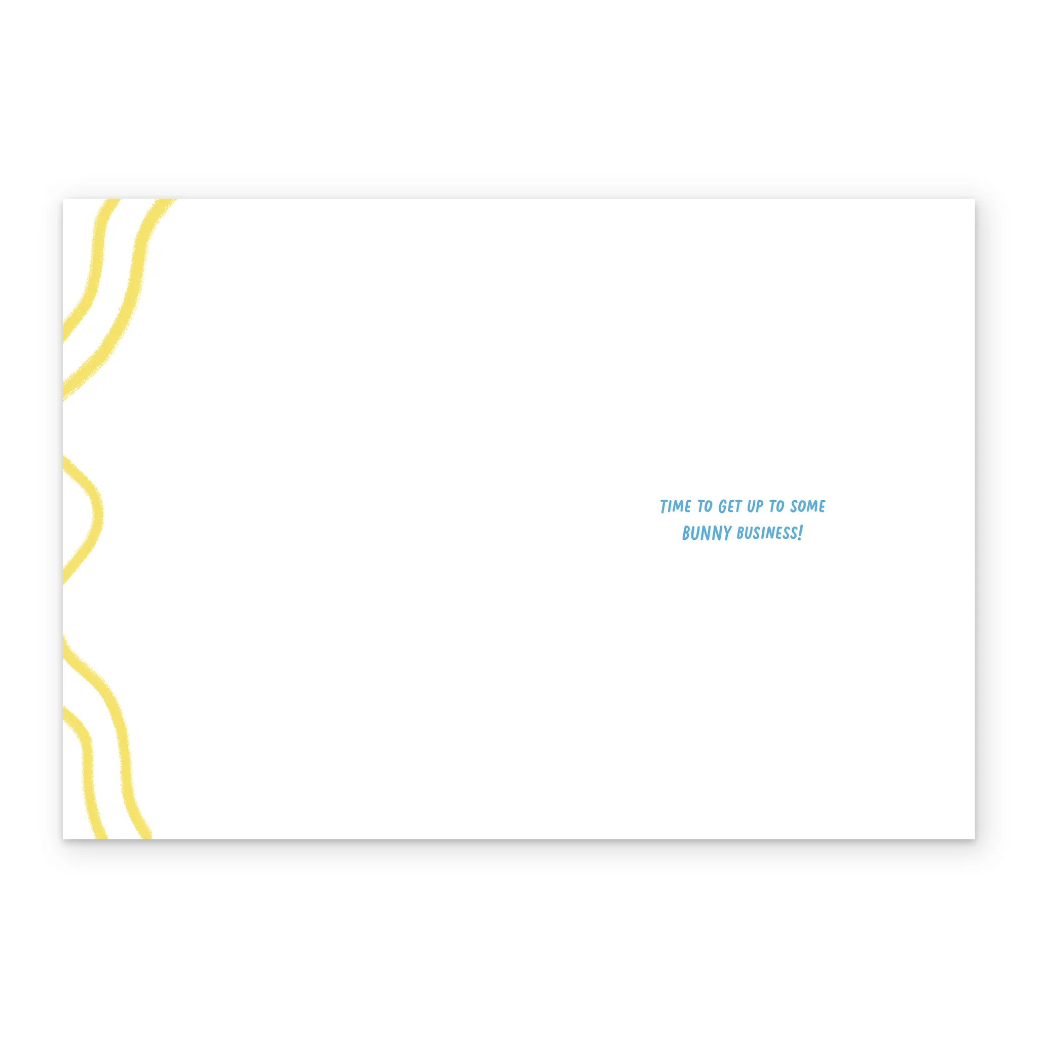 Personalised Photo Upload & Editable Bunny Ears & Paws Easter Card - Image 3