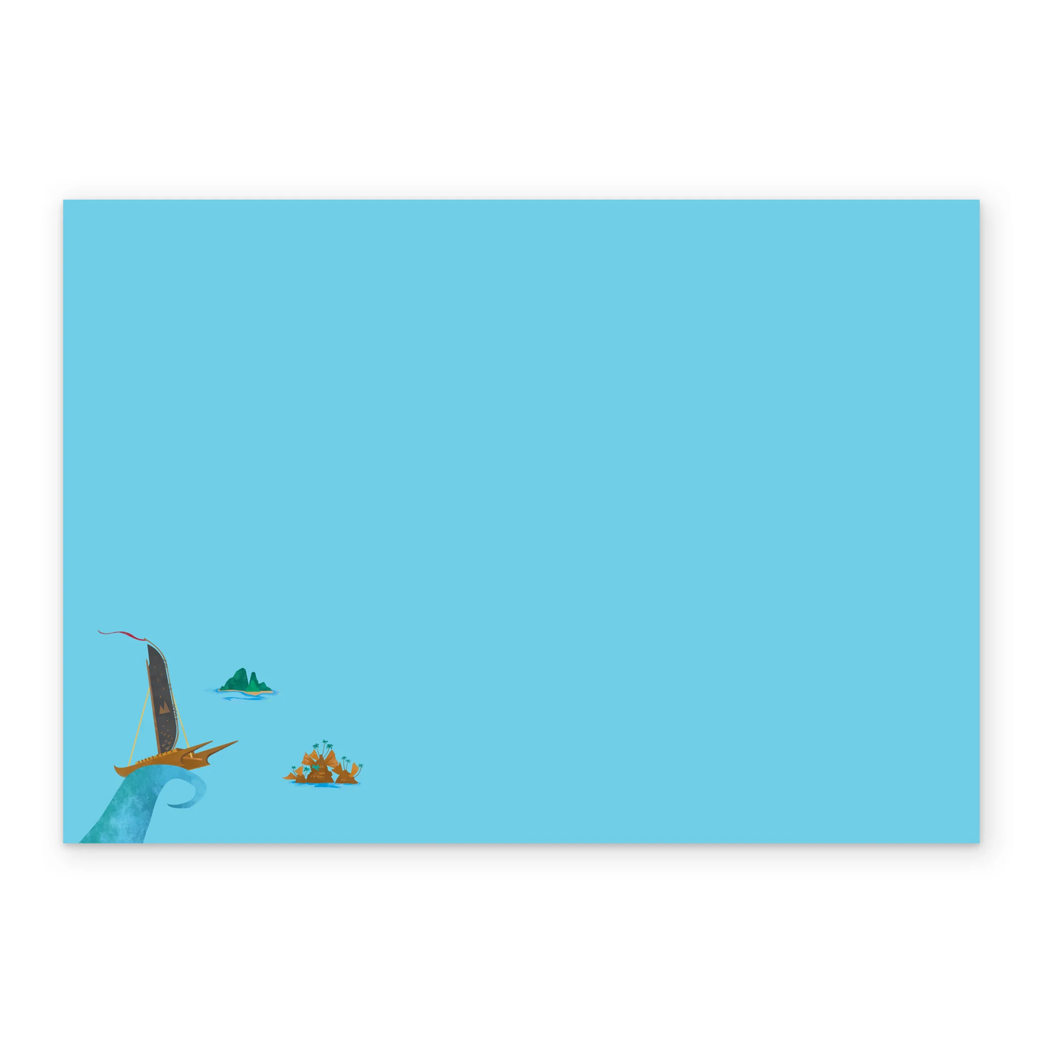 Personalised Photo Upload & Editable Disney Moana Find Your Own Way Birthday Card - Image 3