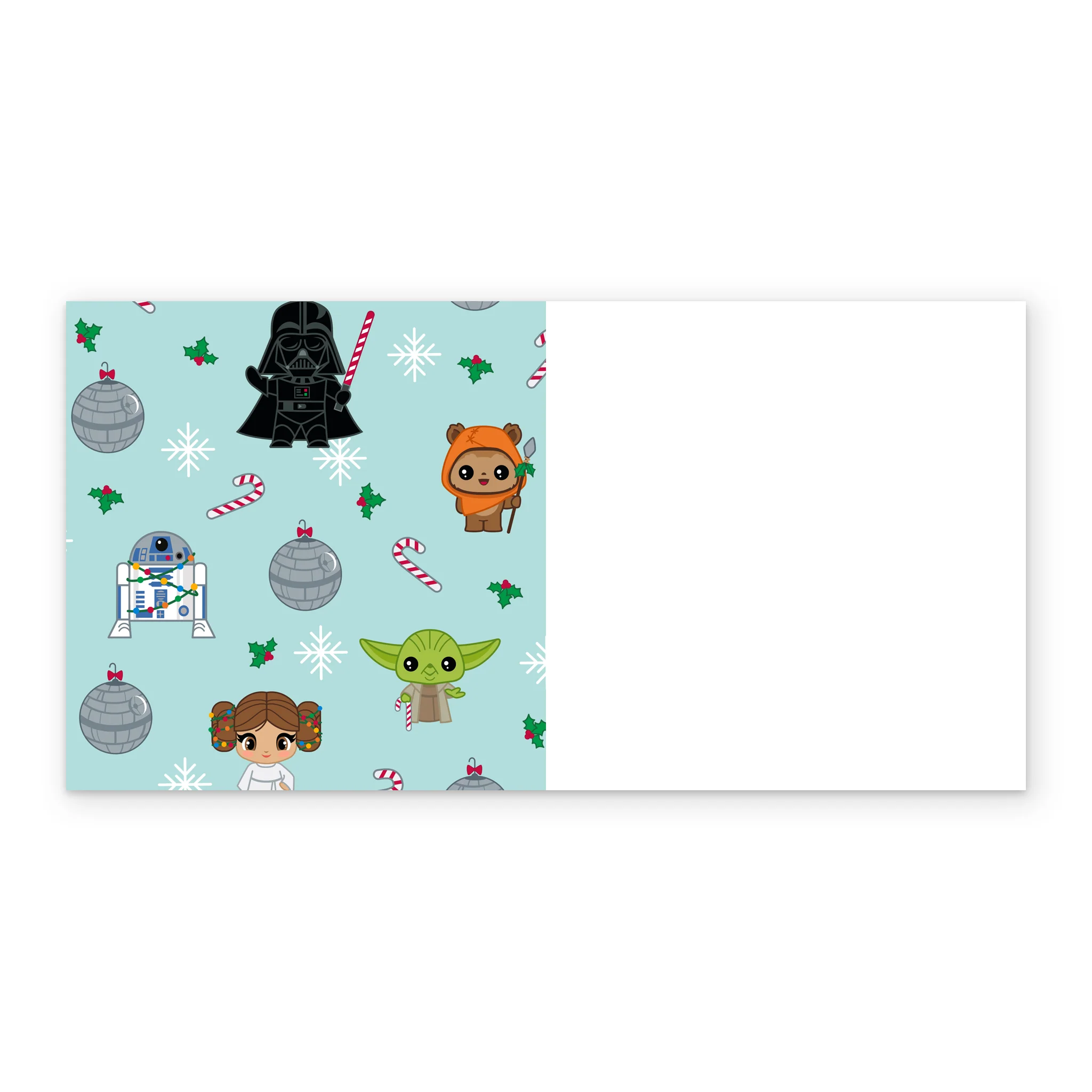 Personalised Photo Upload & Editable Star Wars™ Darth Vader Christmas Card - Image 3