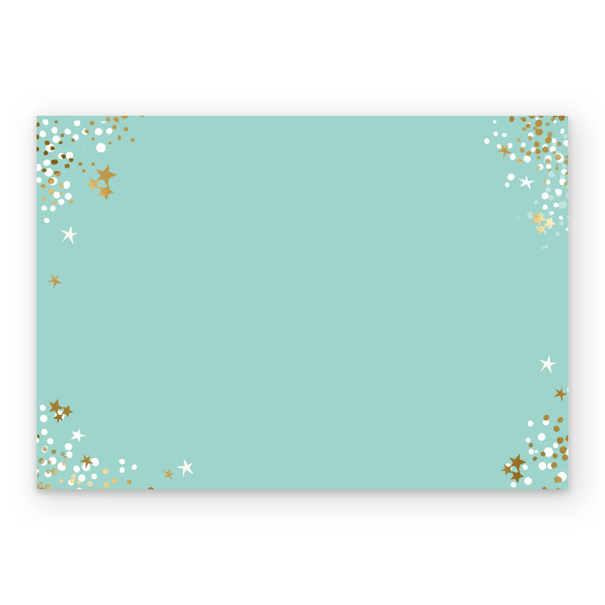 Personalised Photo Upload & Editable Stars & Sparkles Christmas Card - Image 3