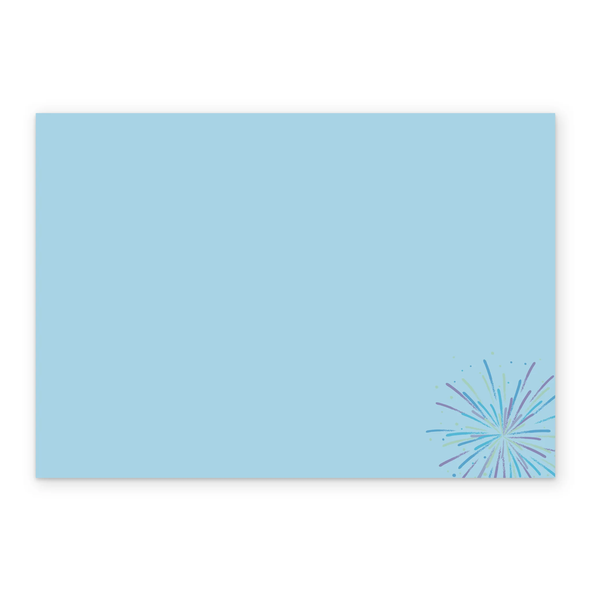Personalised Photo Upload Fireworks Kids Birthday Card - Image 3