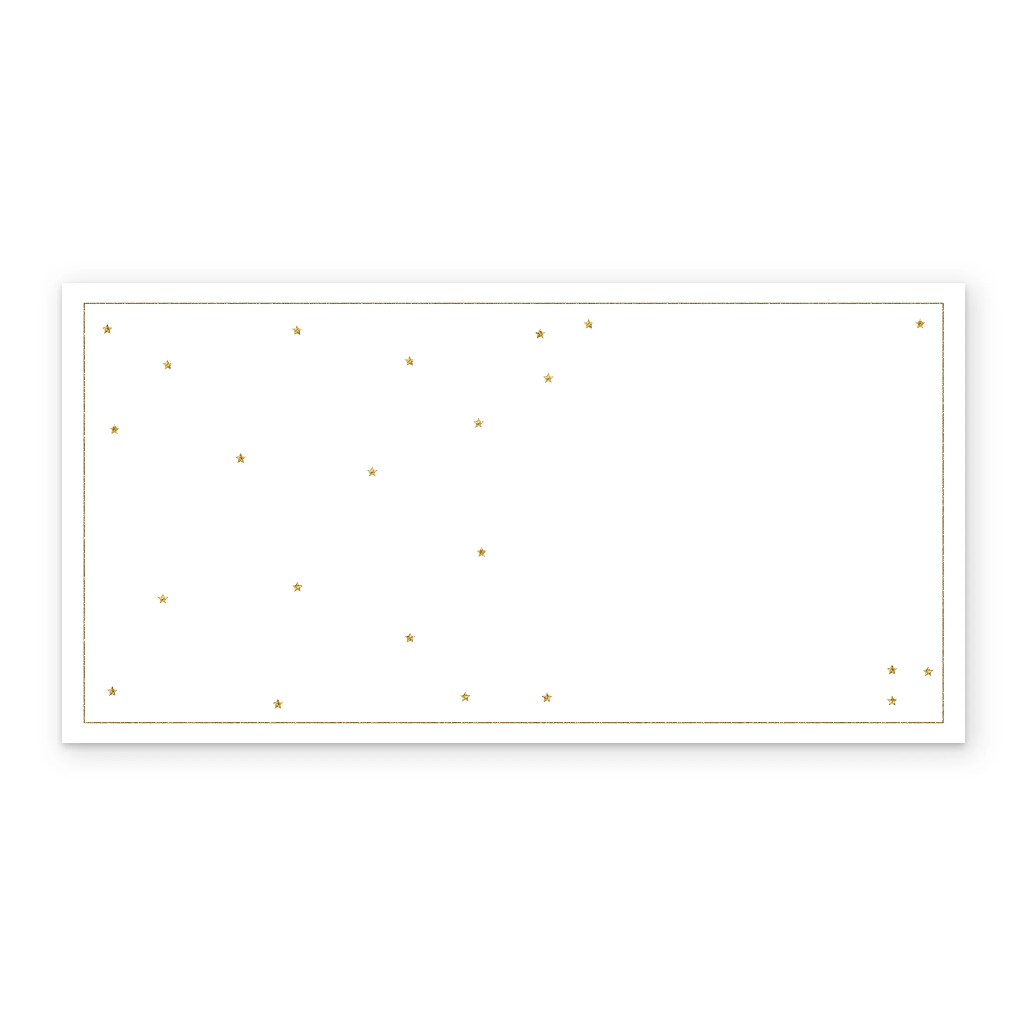 Personalised Photo Upload Green & Stars New Year Card - Image 3