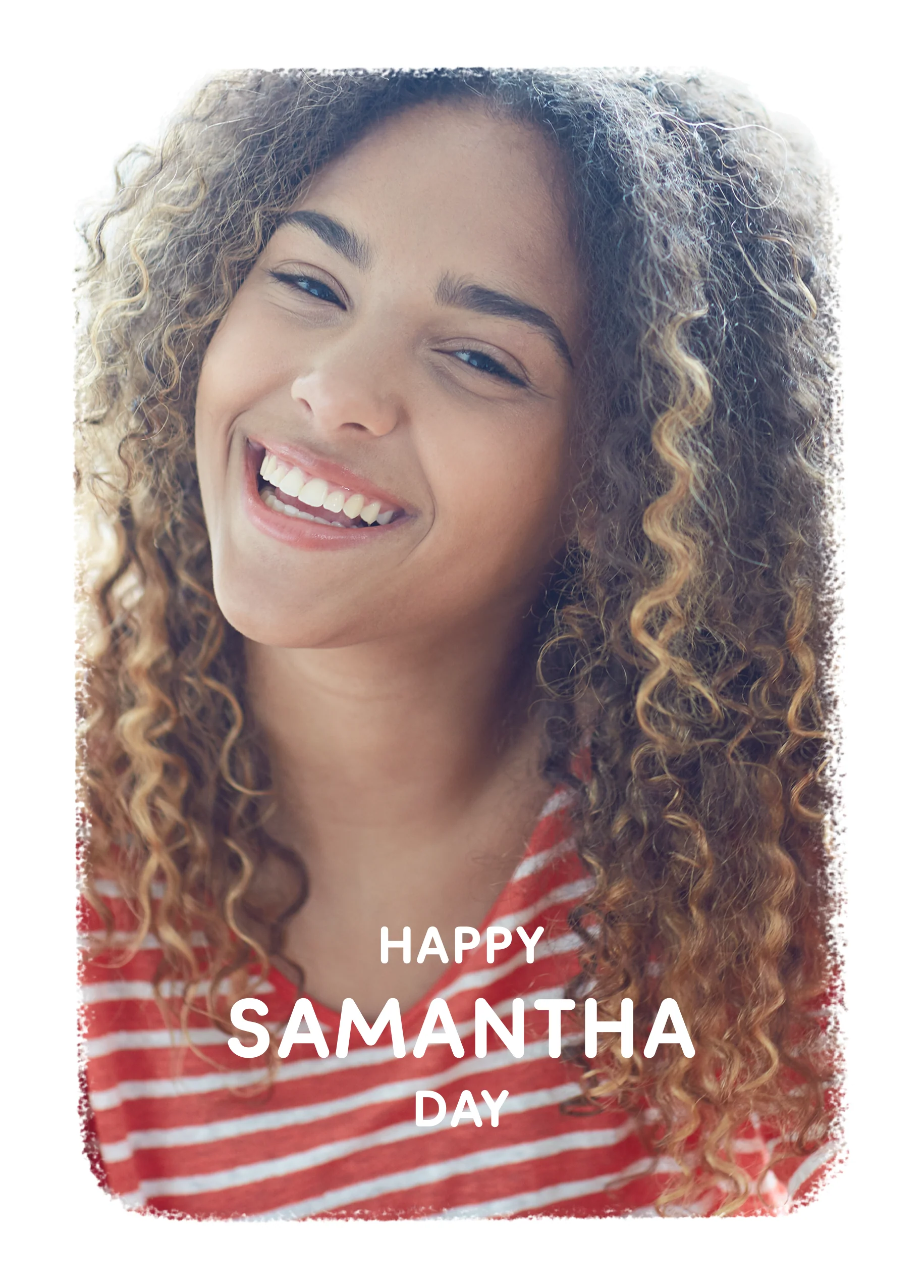 Personalised Photo Upload Greeting Card for Her