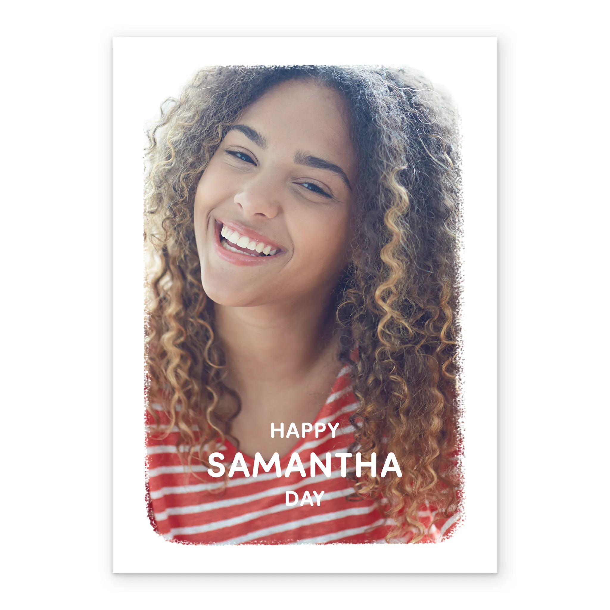 Personalised Photo Upload Greeting Card for Her - Image 2