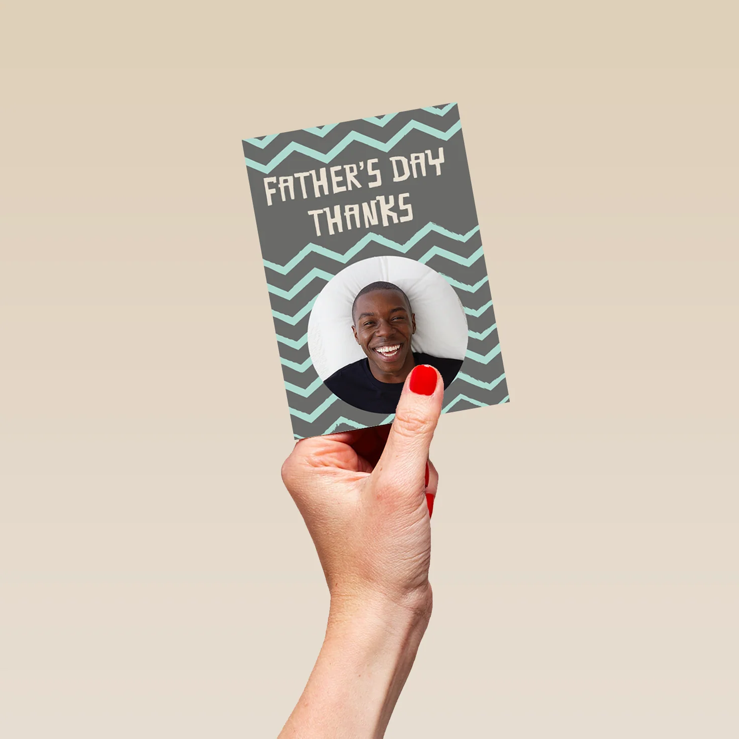 Personalised Photo Upload Happy Father's Day Card - Image 4