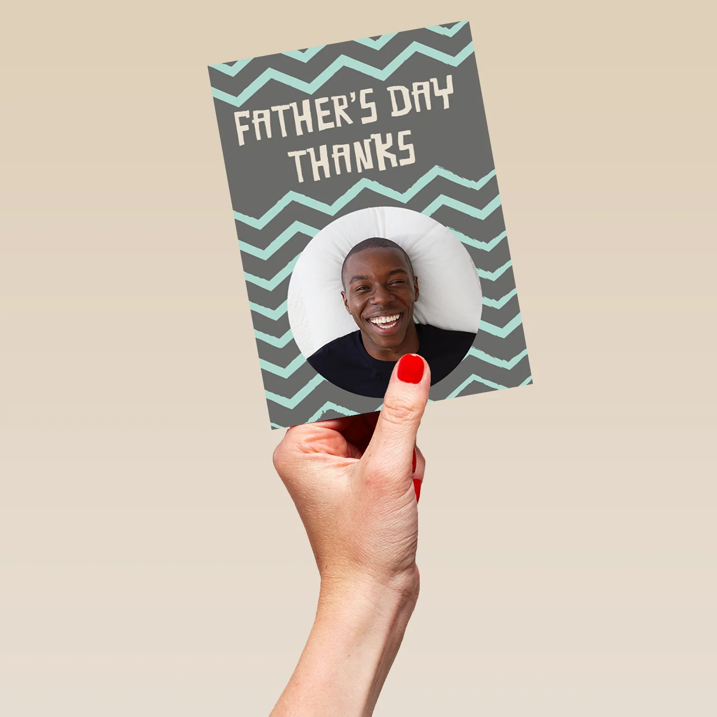 Personalised Photo Upload Happy Father's Day Card - Image 5