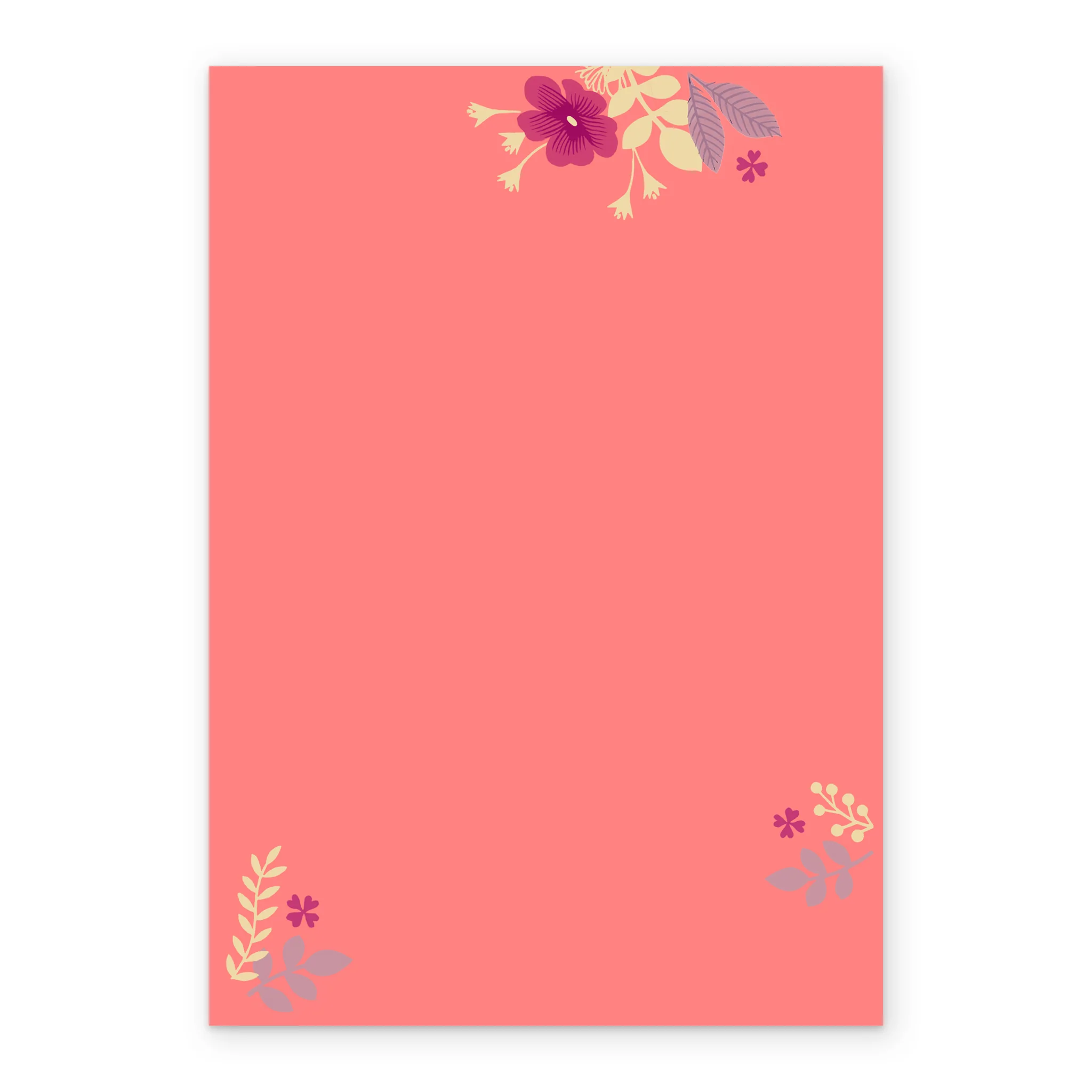 Personalised Photo Upload Heart & Florals Mother's Day Card - Image 3