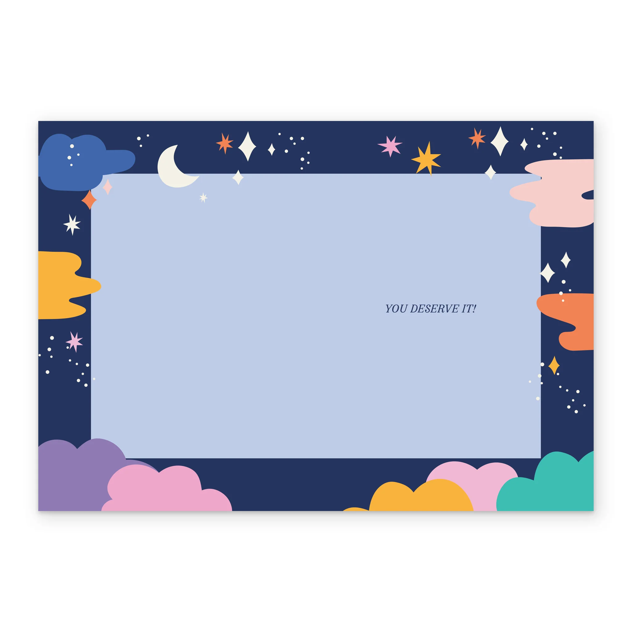 Personalised Photo Upload Heart & Moon Birthday Card - Image 3