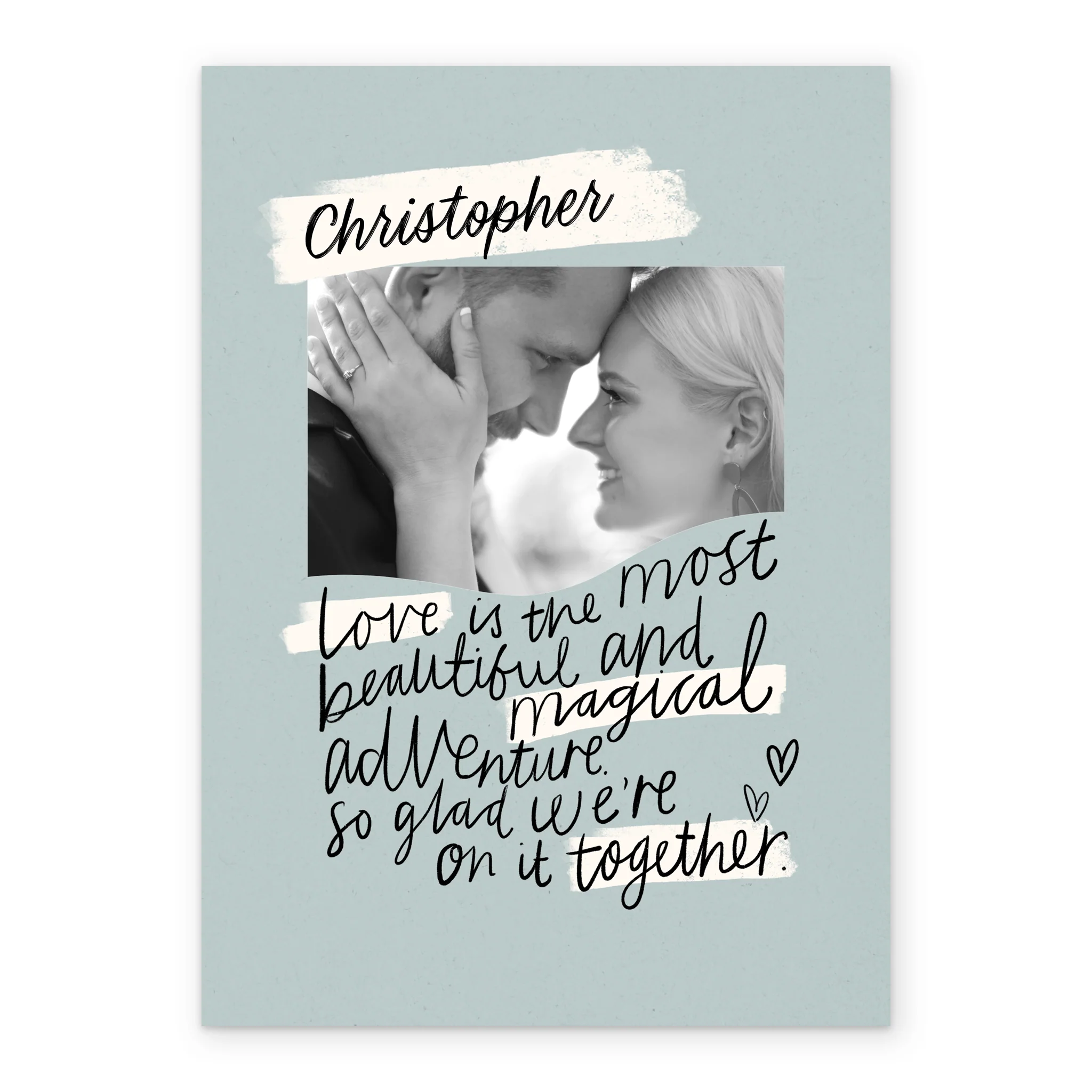 Personalised Photo Upload Heartfelt Verse Birthday Card - Image 2