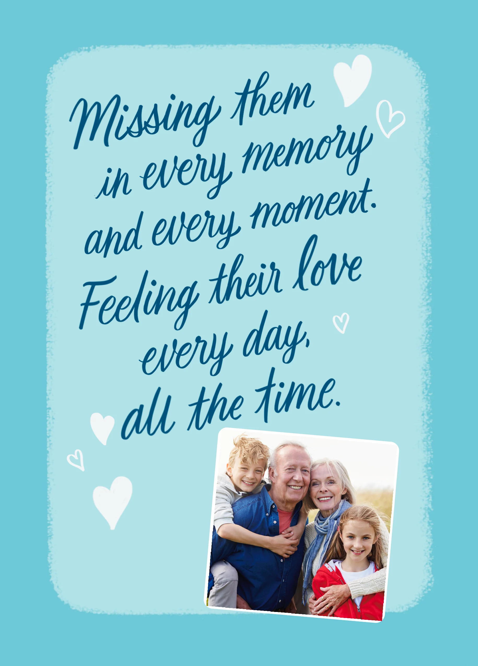 Personalised Photo Upload Mother's Day Bereavement Card