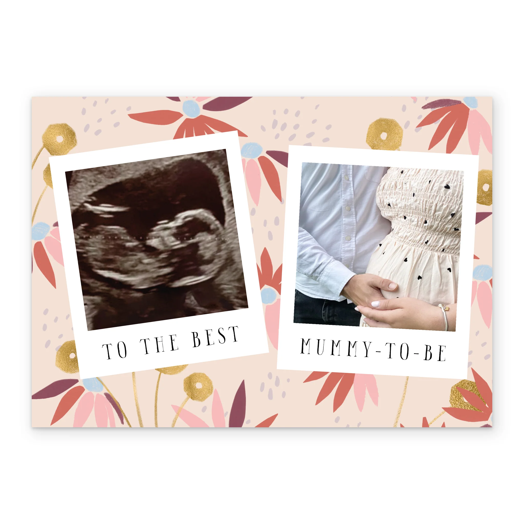 Personalised Photo Upload Mother's Day Card for Mummy-to-be - Image 2