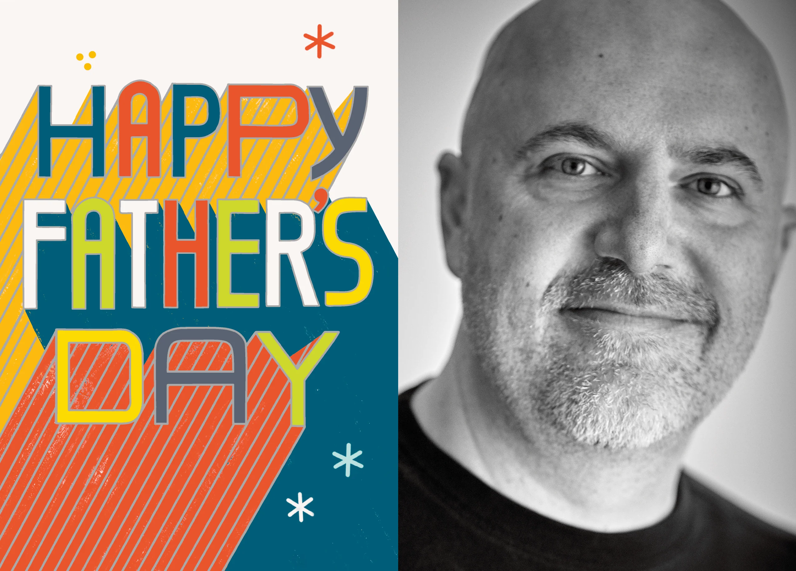 Personalised Photo Upload Retro Style Happy Father's Day Card