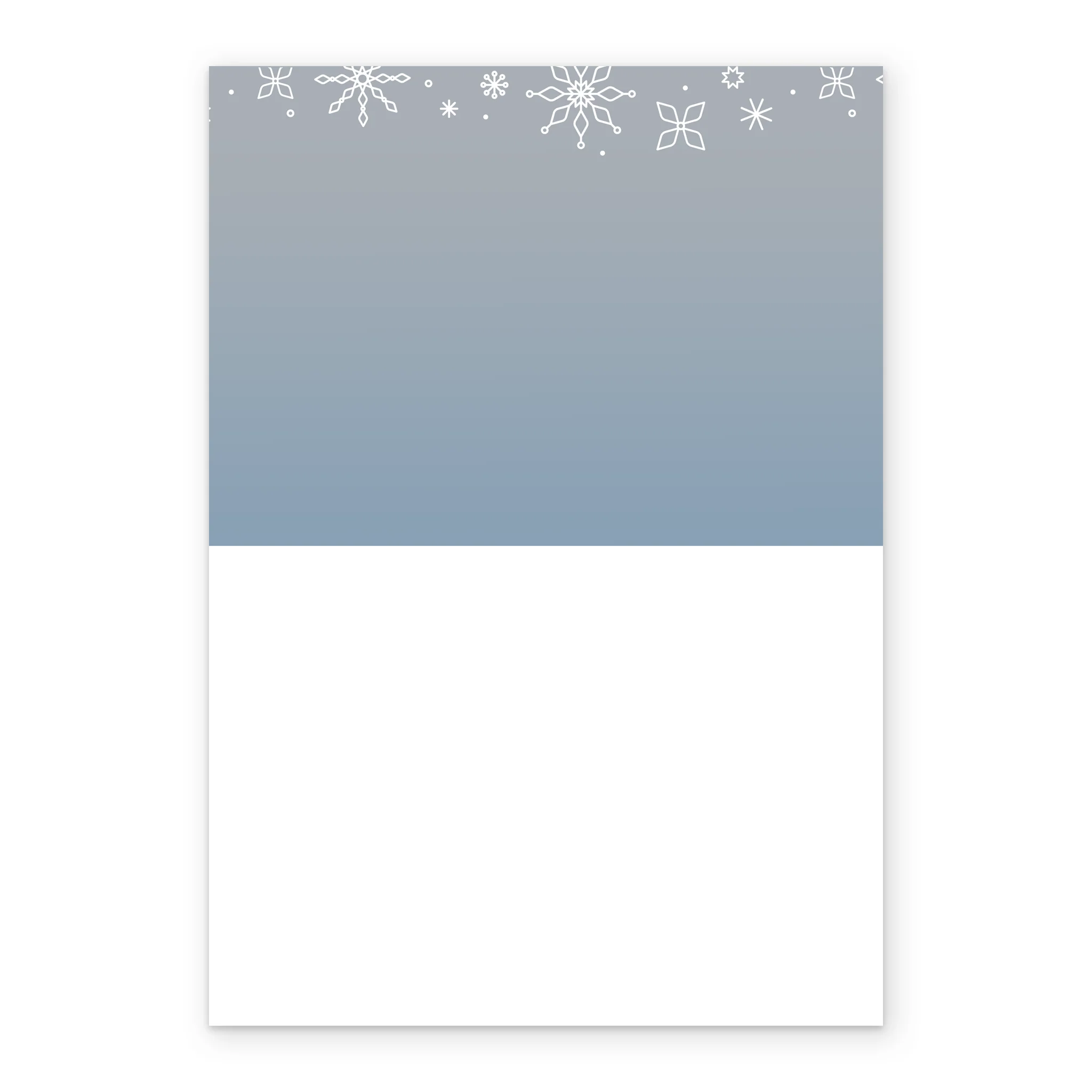 Personalised Photo Upload Snowflake Frame Christmas Card - Image 3