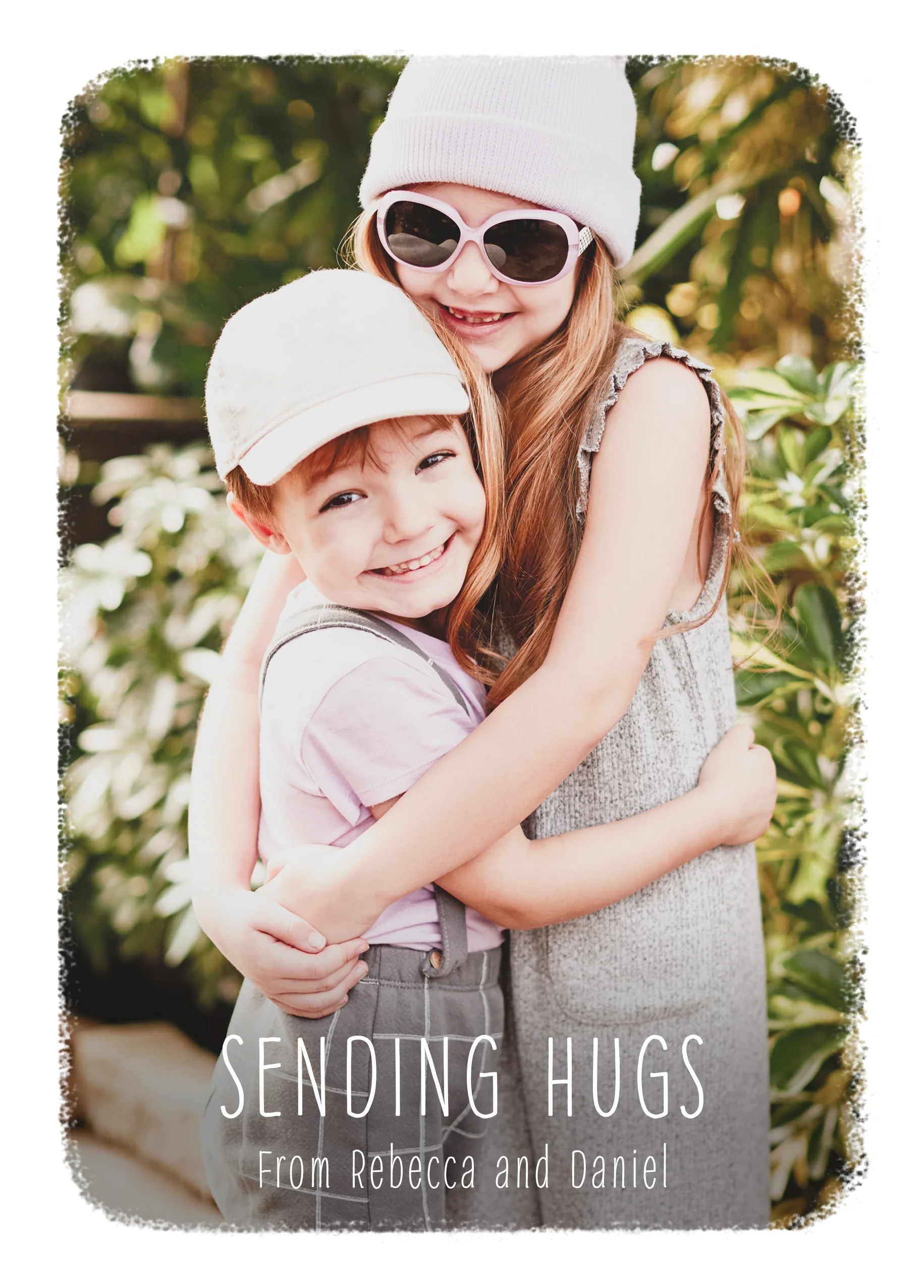 Personalised Photo Upload Thinking of You Card