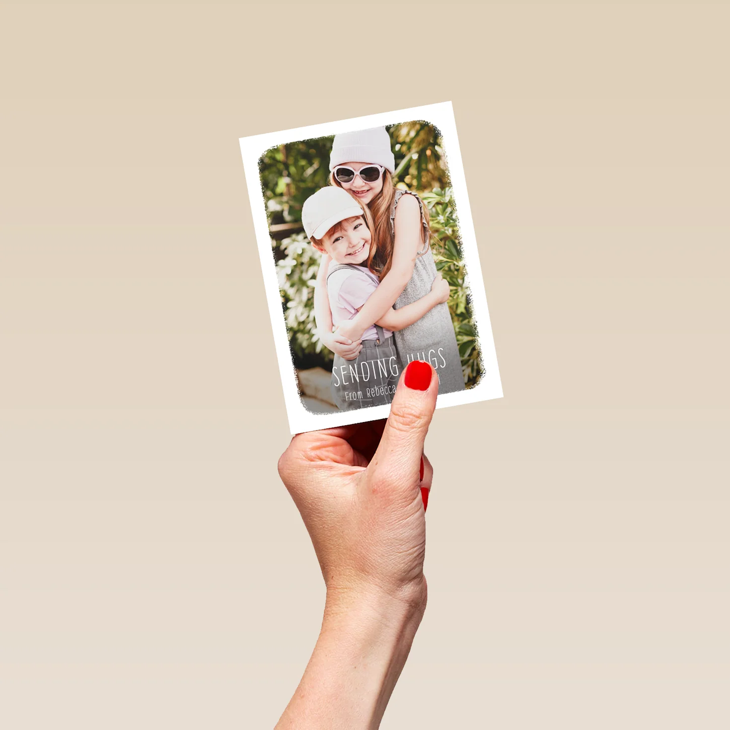 Personalised Photo Upload Thinking of You Card - Image 4