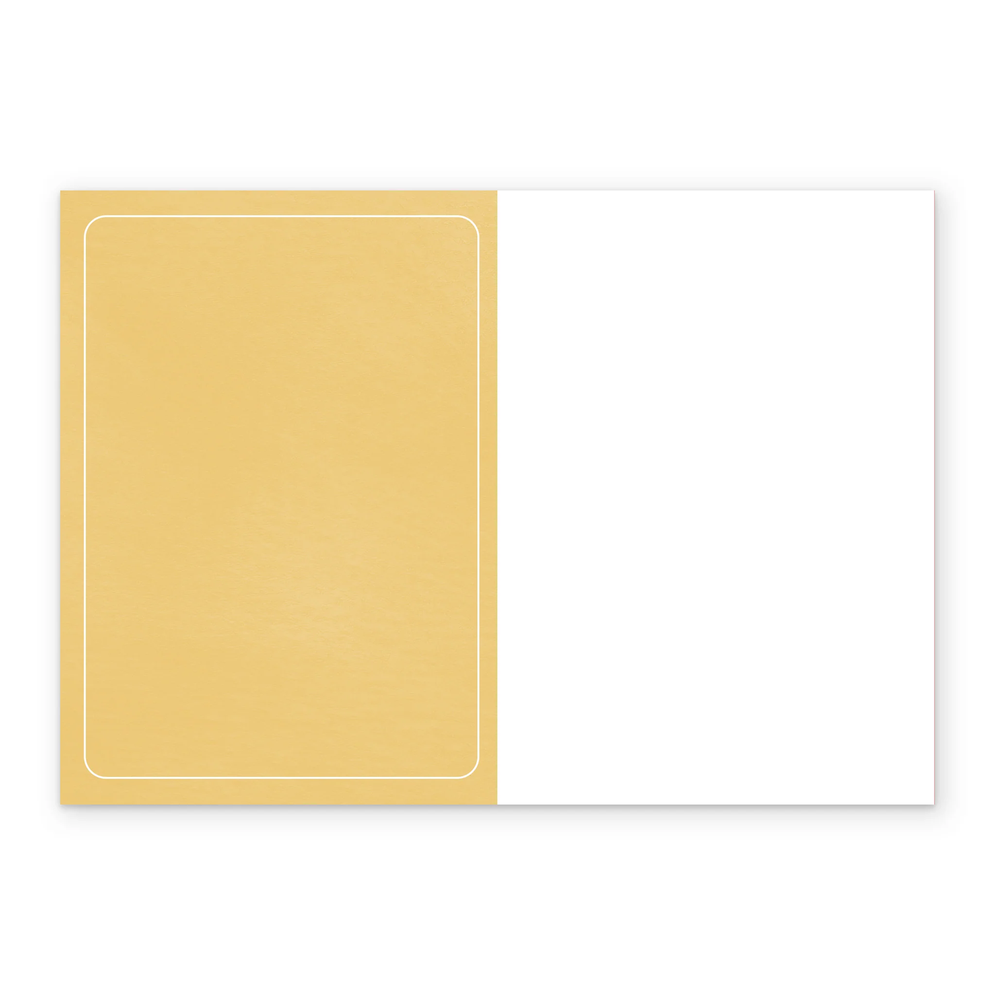 Personalised Photo Upload White Oval New Baby Card - Image 3