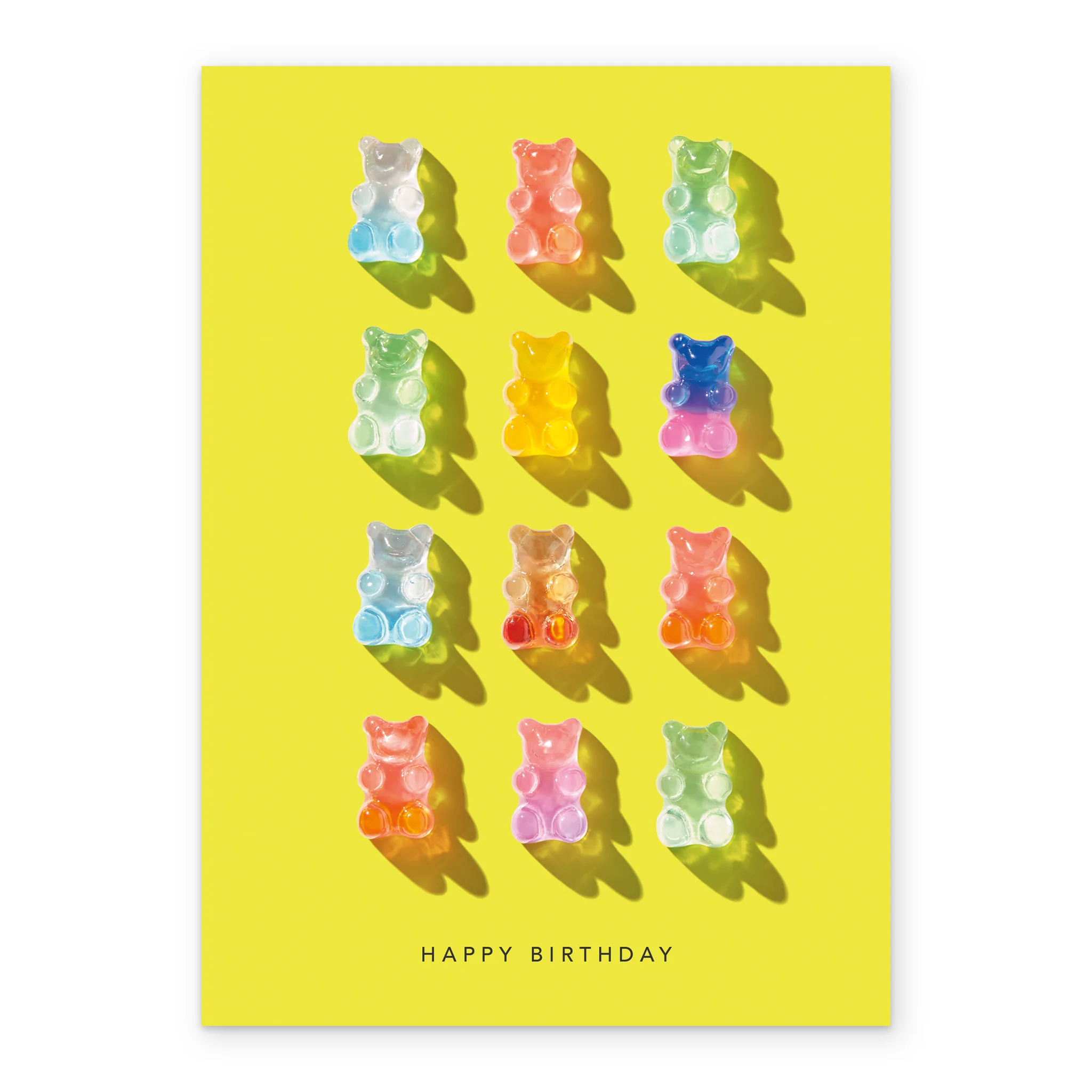 Personalised Photographic Gummy Bears Design Kids' Birthday Card - Image 2