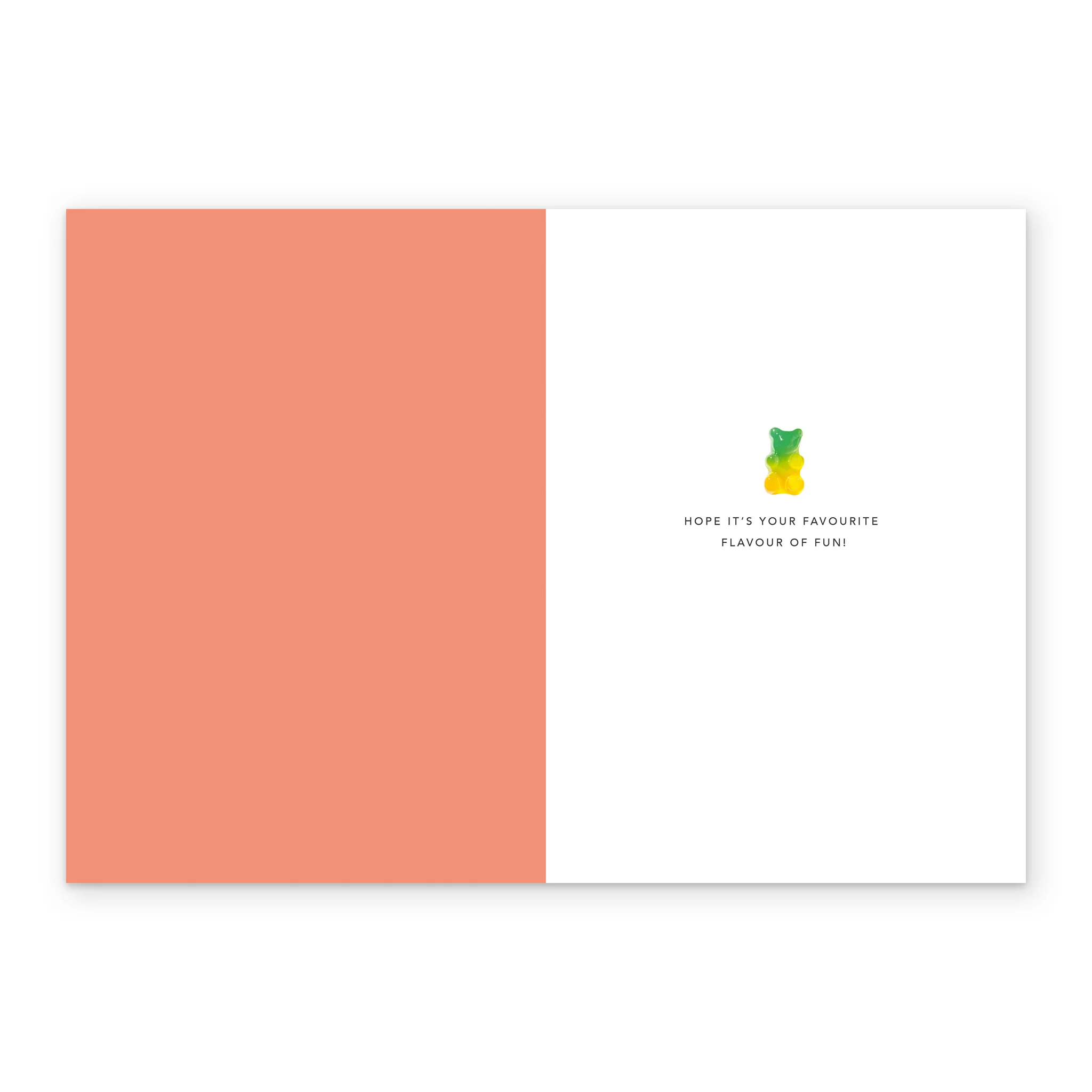Personalised Photographic Gummy Bears Design Kids' Birthday Card - Image 3