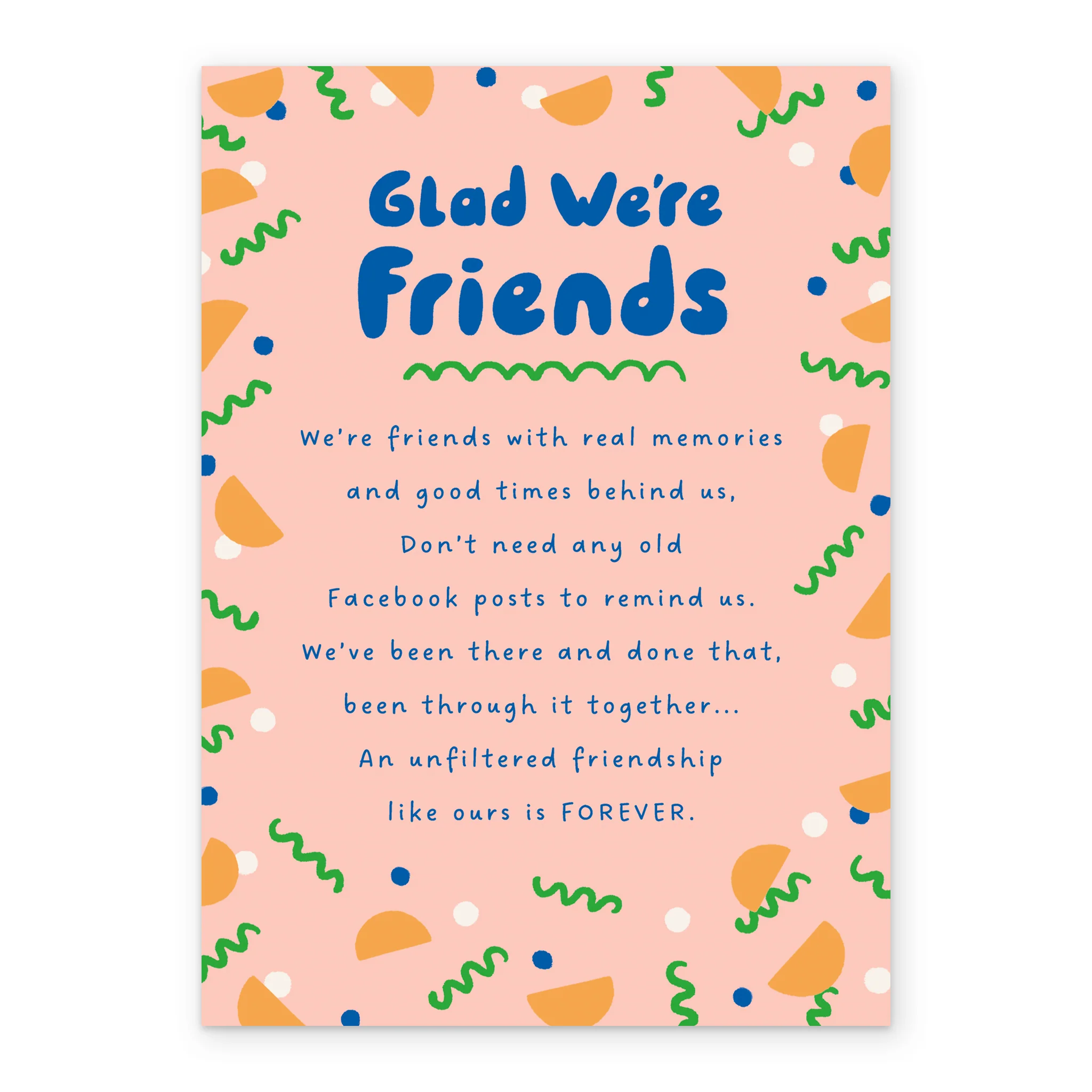 Personalised Pink Heartfelt Birthday Card for Friend - Image 2