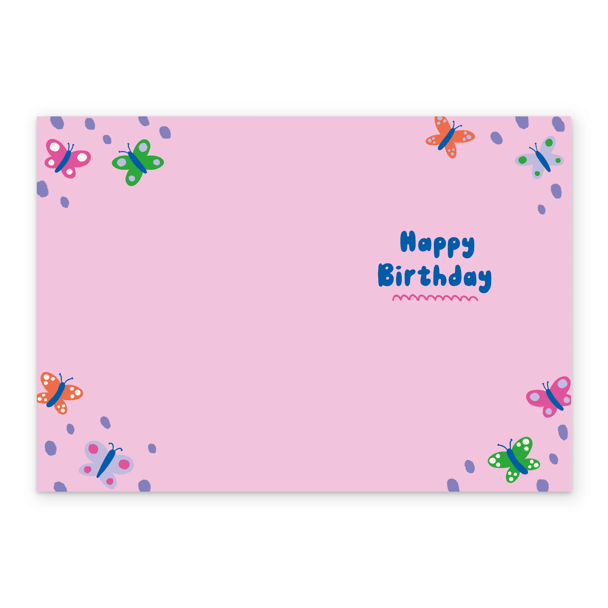 Personalised Pink Heartfelt Birthday Card for Grandma - Image 3