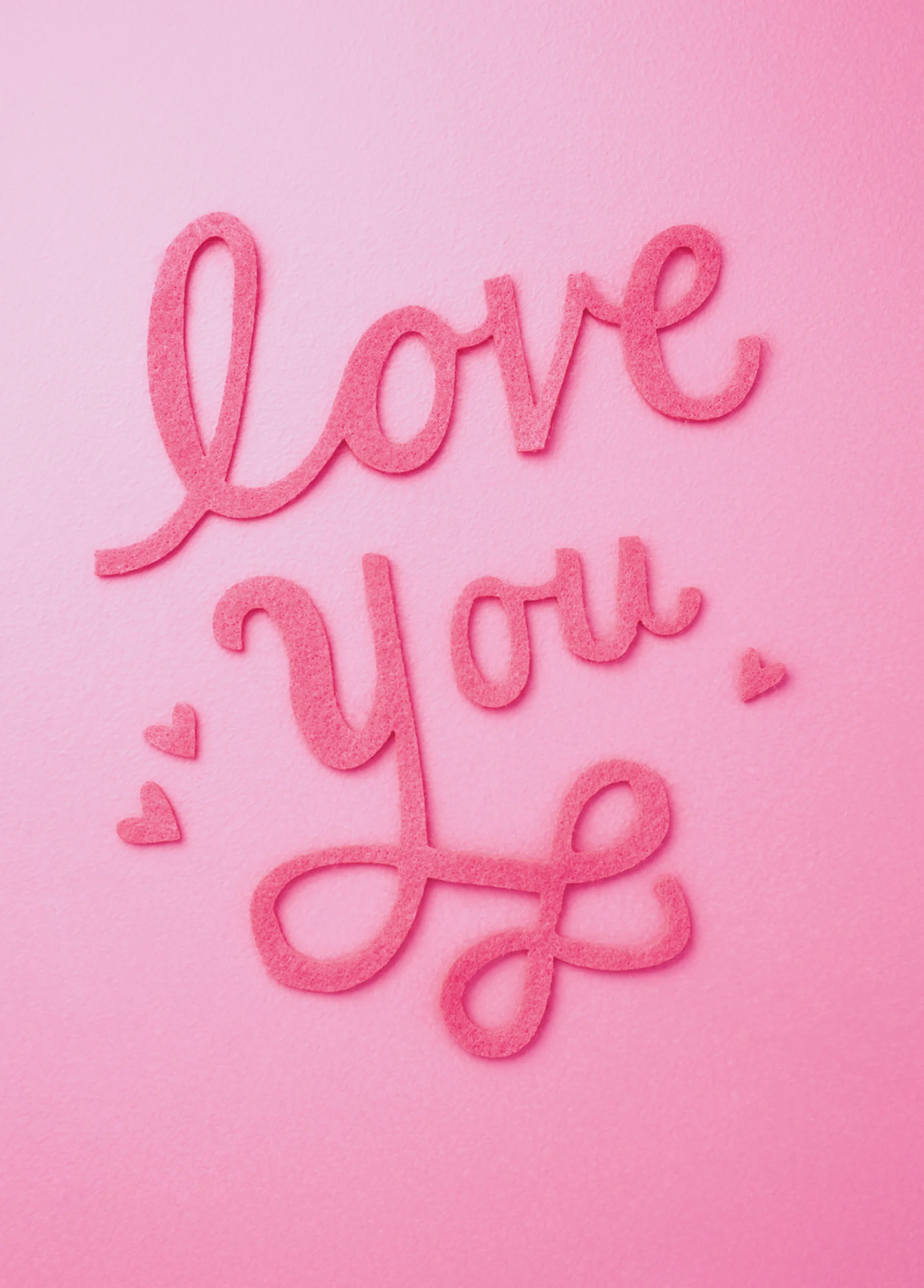Personalised Pink I Love You Valentine's Day Card