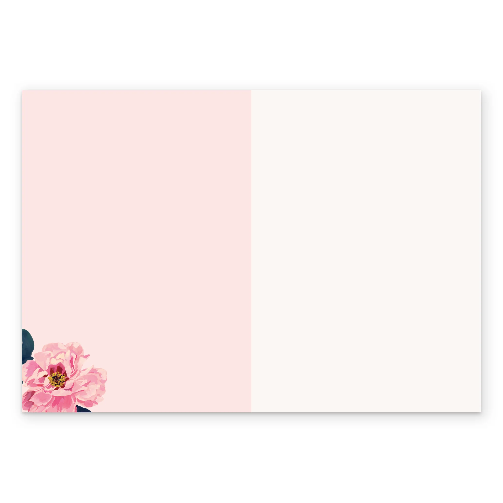 Personalised Pink Peonies Birthday Card - Image 3