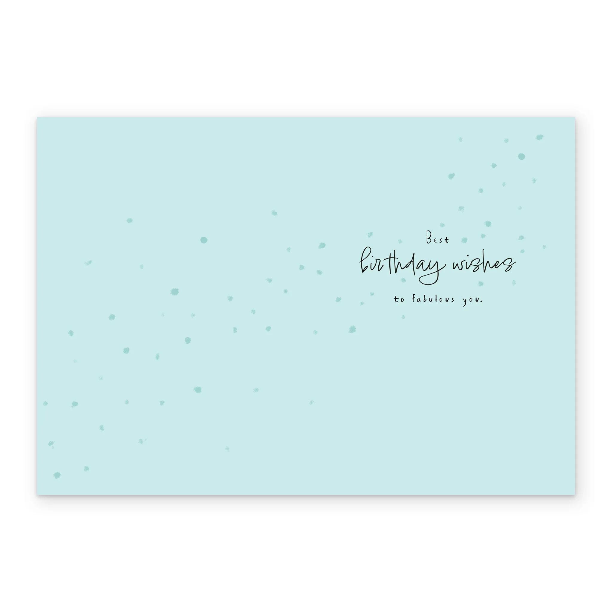Personalised Pink Stars Birthday Card for Sister - Image 3