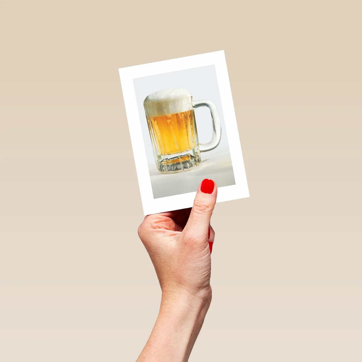 Personalised Pint of Beer Classic Design Card - Image 4