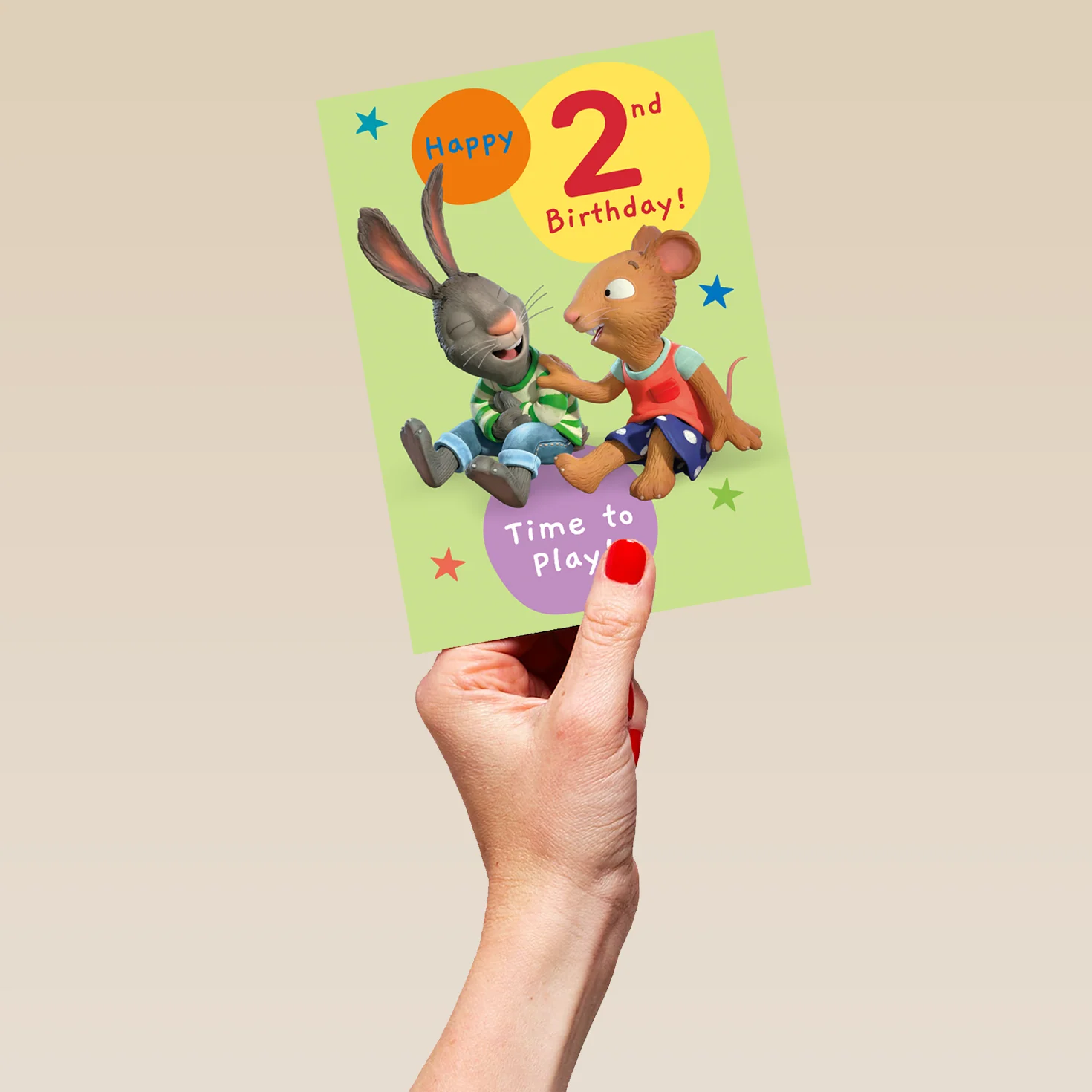 Personalised Pip and Posy 2nd Birthday Activity Card - Image 5