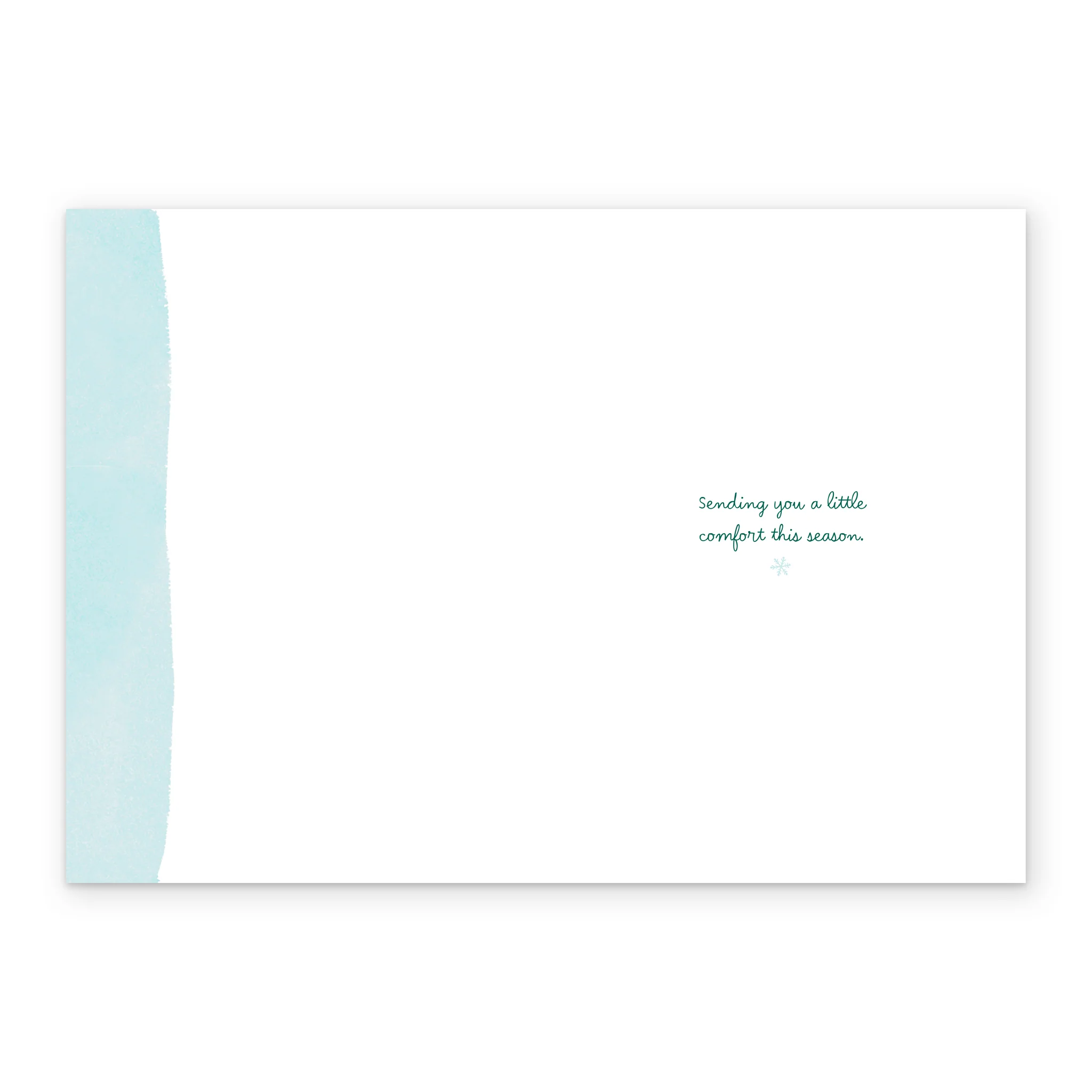 Personalised Polar Bear with Gift Christmas Card - Image 3