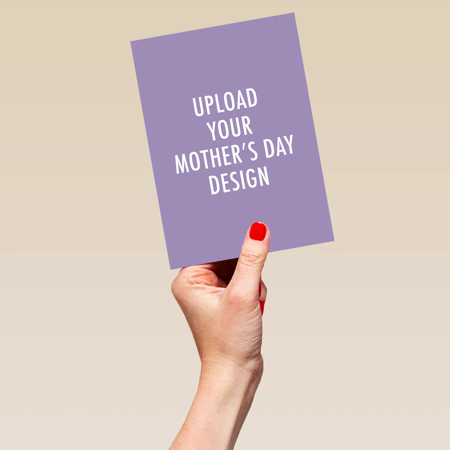 Personalised Portrait Create-Your-Own Photo Mother's Day Card - Image 5
