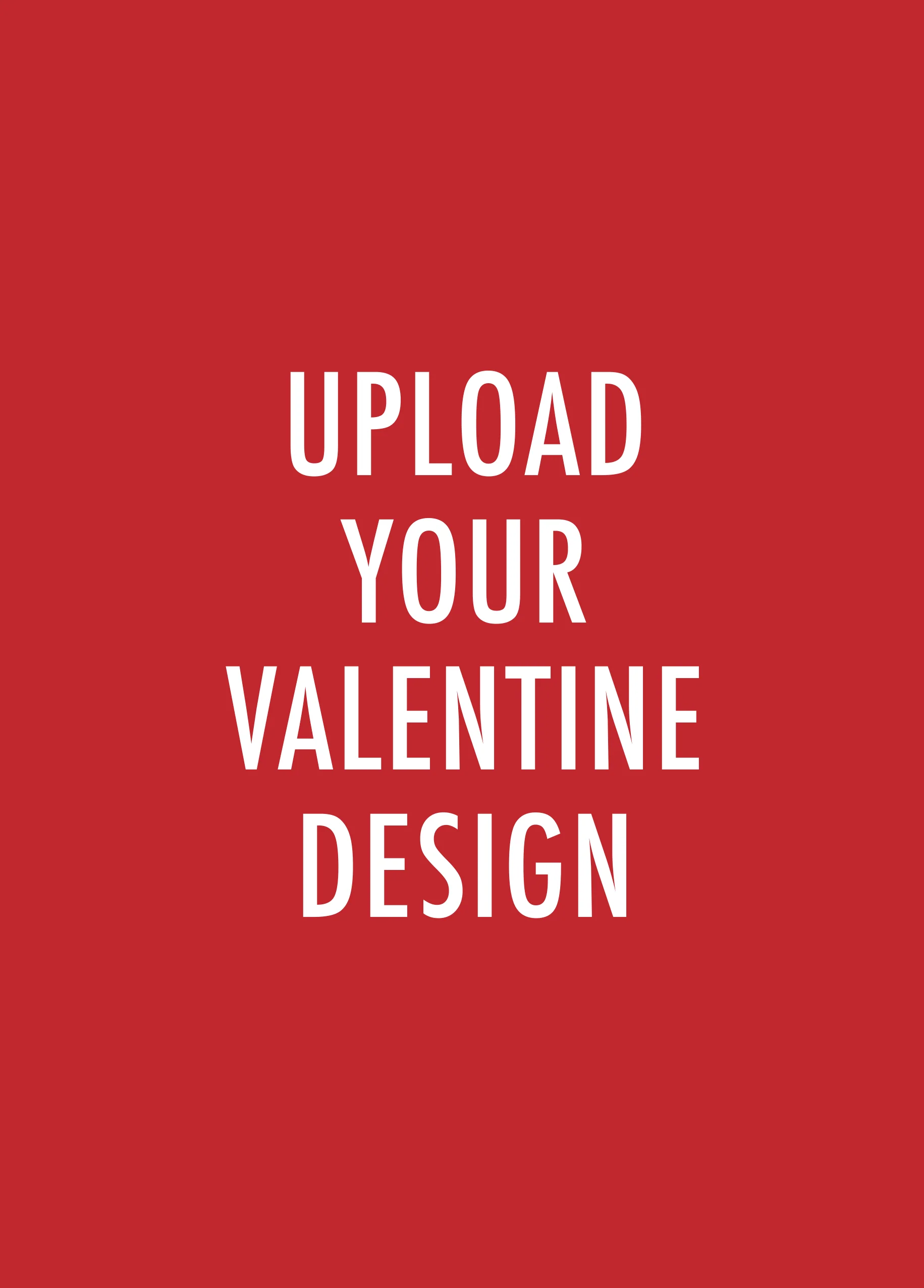 Personalised Portrait Valentine's Day Create-Your-Own Photo Card