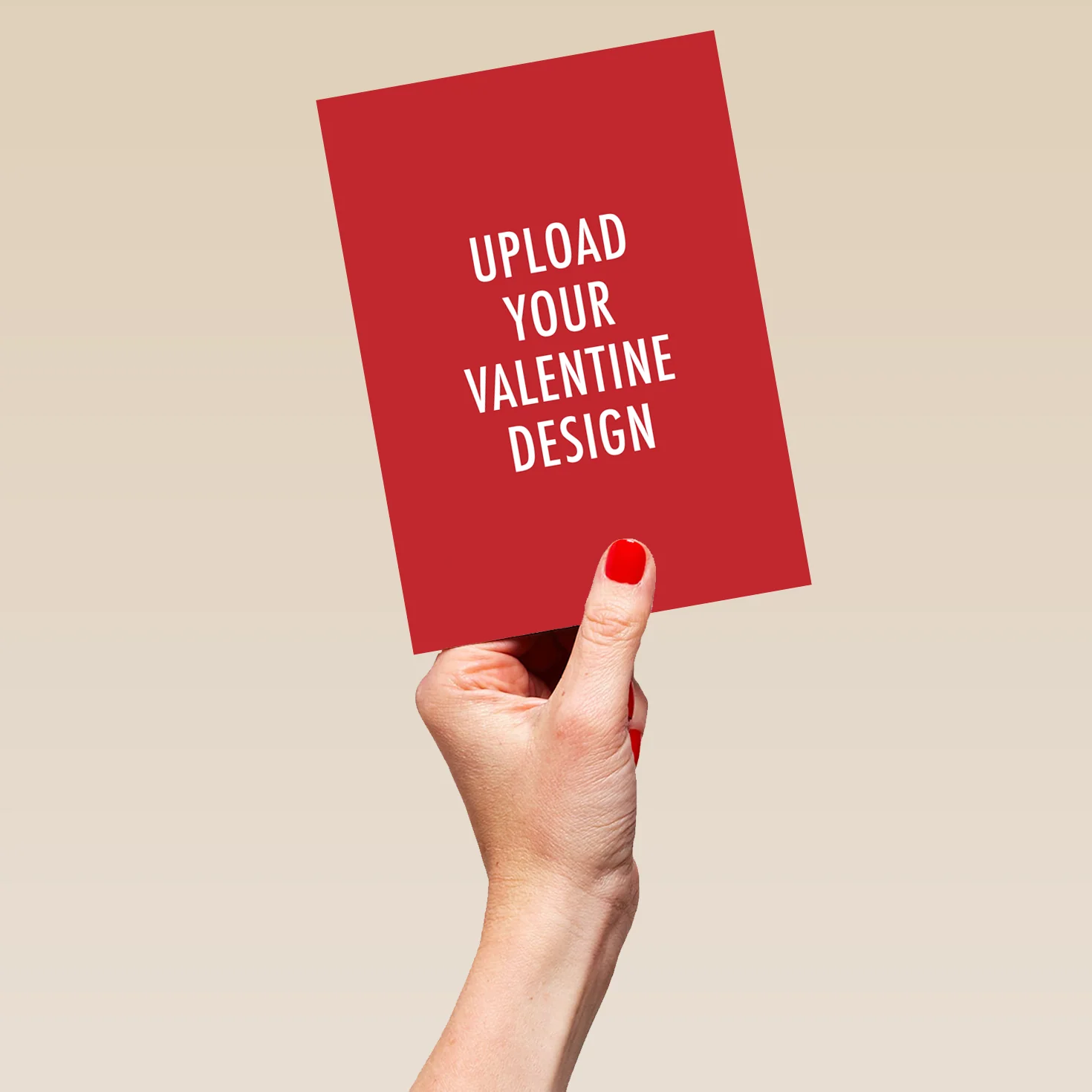 Personalised Portrait Valentine's Day Create-Your-Own Photo Card - Image 5
