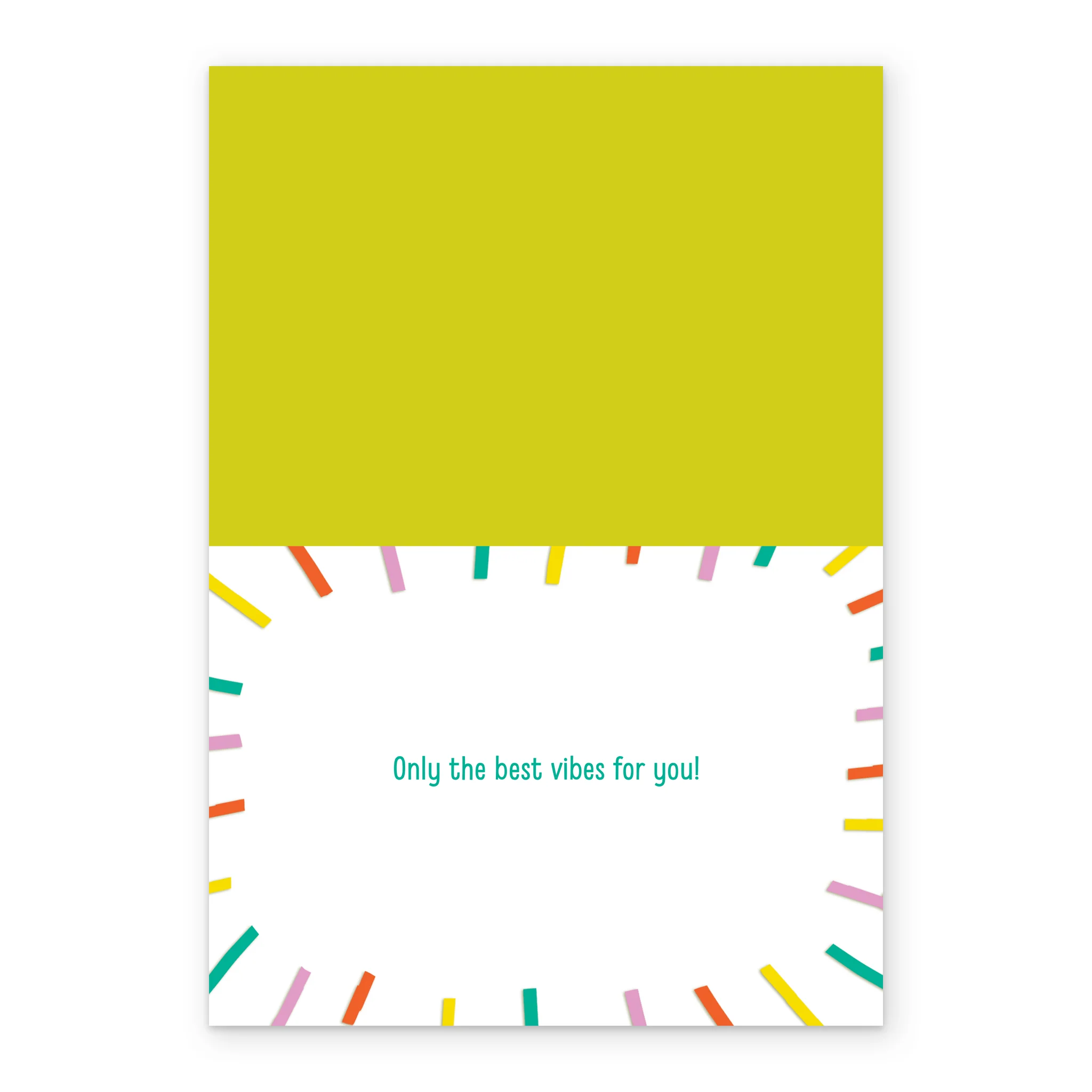 Personalised 'Positive Vibes' Thinking of You Card - Image 3