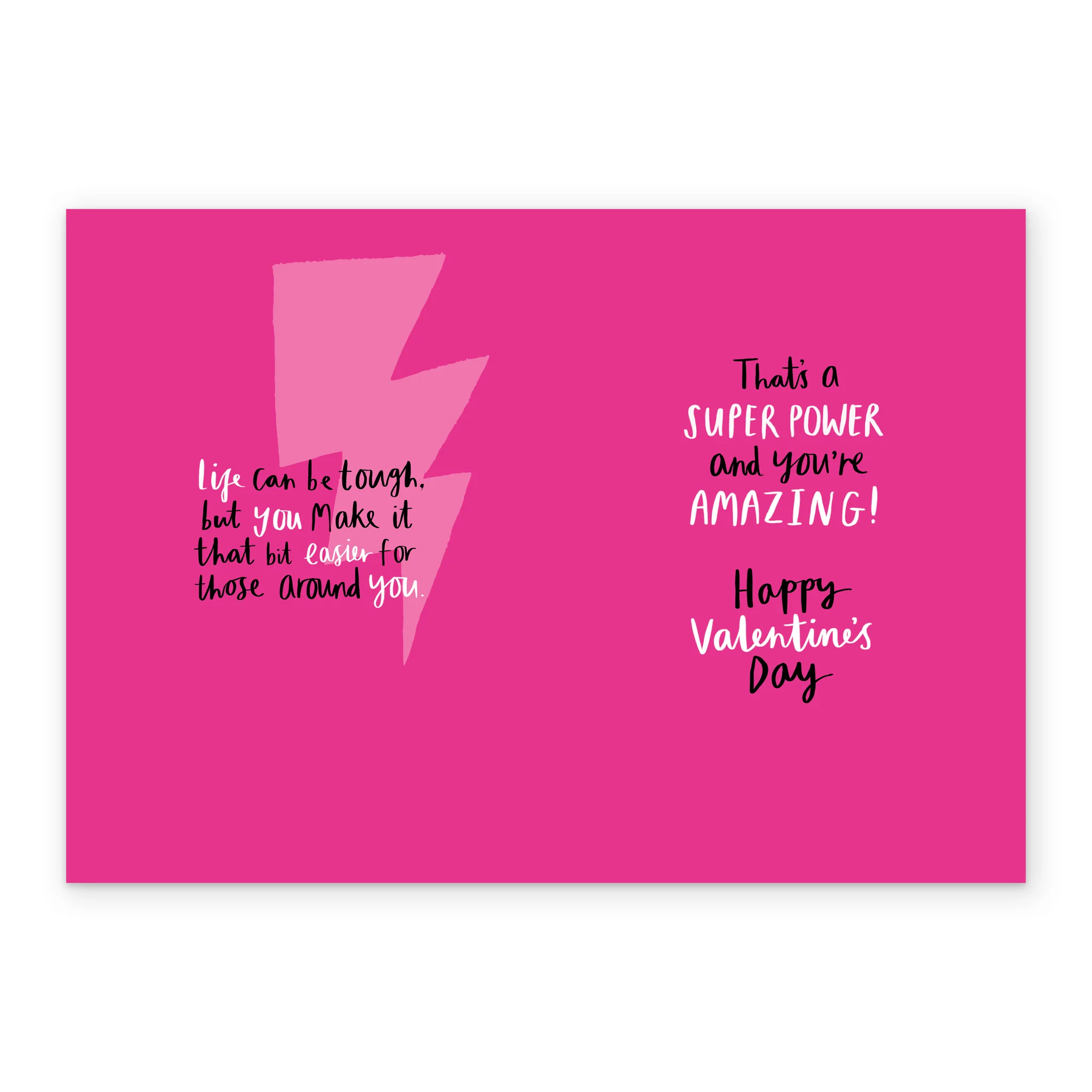 Personalised Powerful Love Friend Valentine's Day Card - Image 3