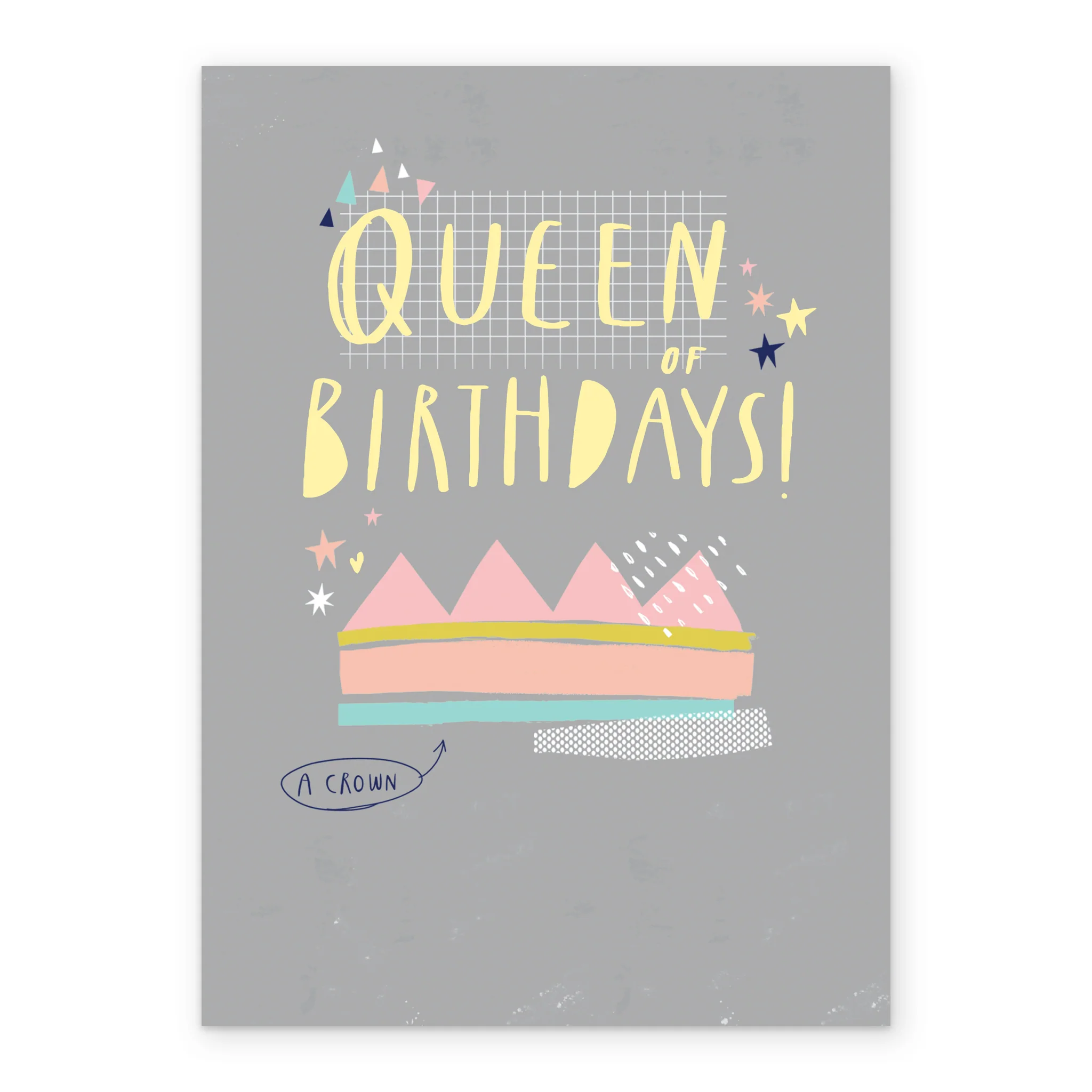 Personalised Queen of Birthdays Card - Image 2