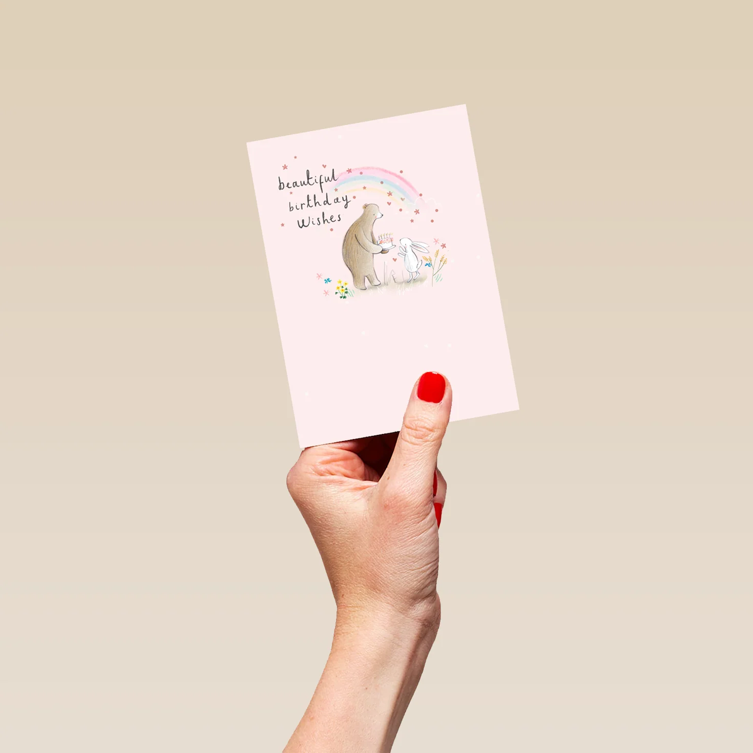 Personalised Rainbow Card For Birthday - Image 4