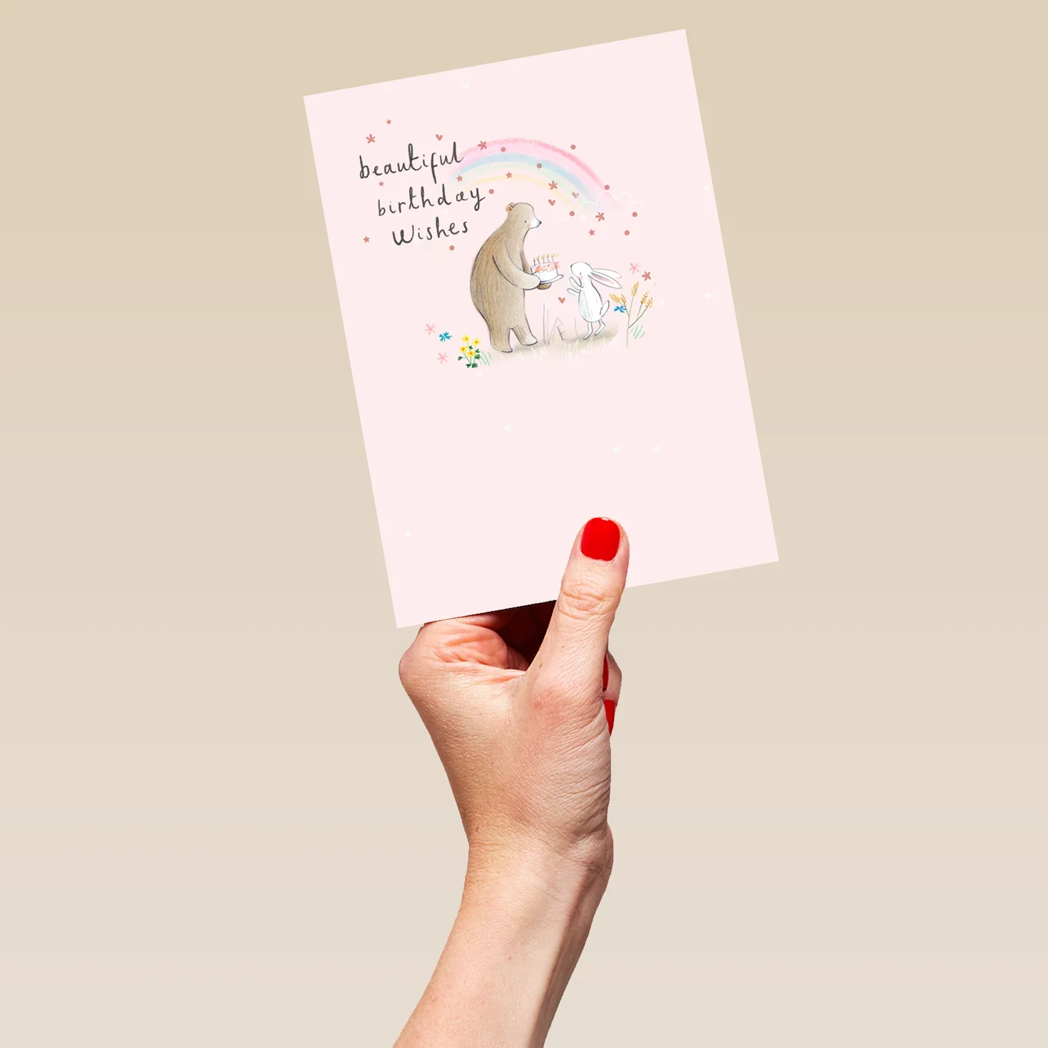 Personalised Rainbow Card For Birthday - Image 5