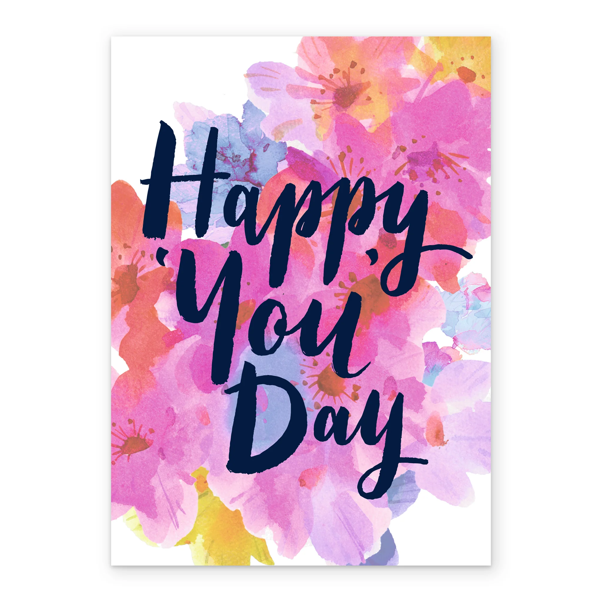 Personalised Rainbow Colours Birthday Card - Image 2
