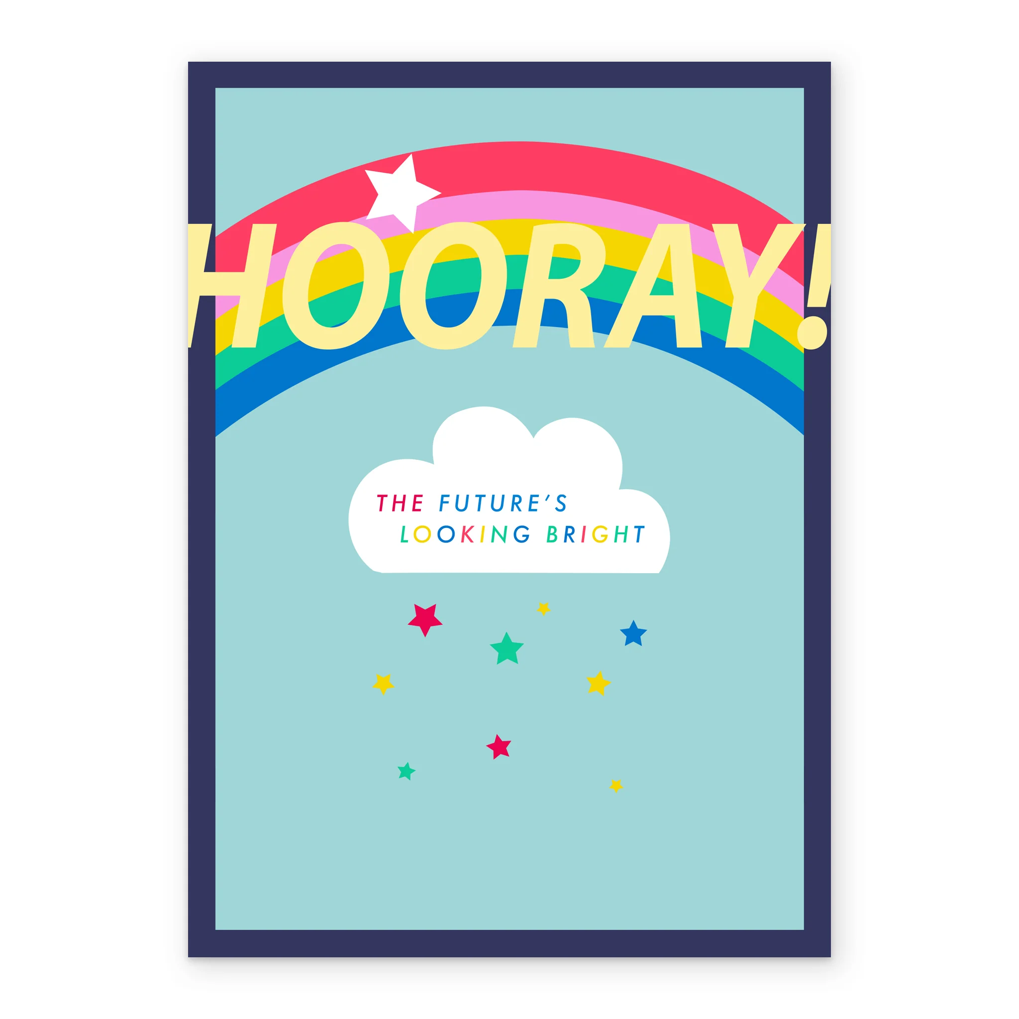 Personalised Rainbow Congratulations Card - Image 2