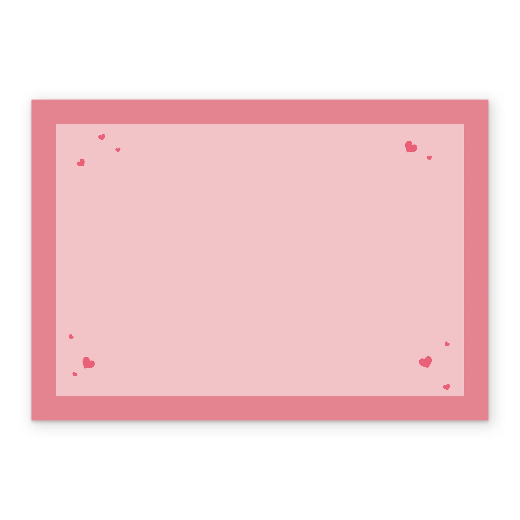 Personalised Rainbow Love Hearts Candy Valentine's Day Card - Image 3