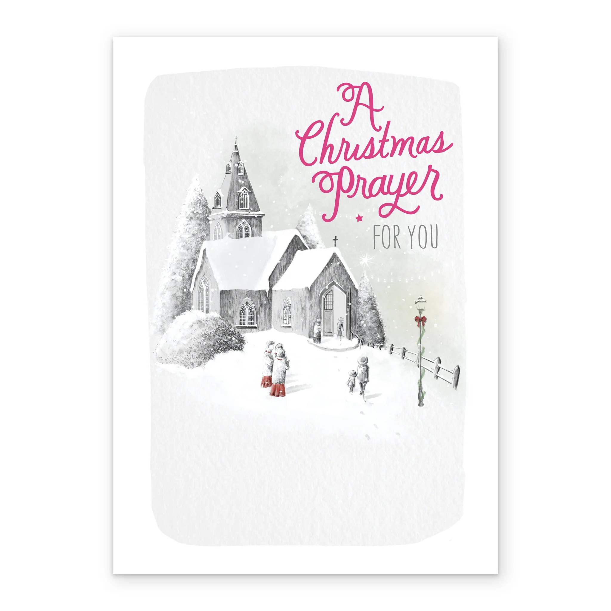 Personalised Religious Prayer And Church Christmas Card - Image 2